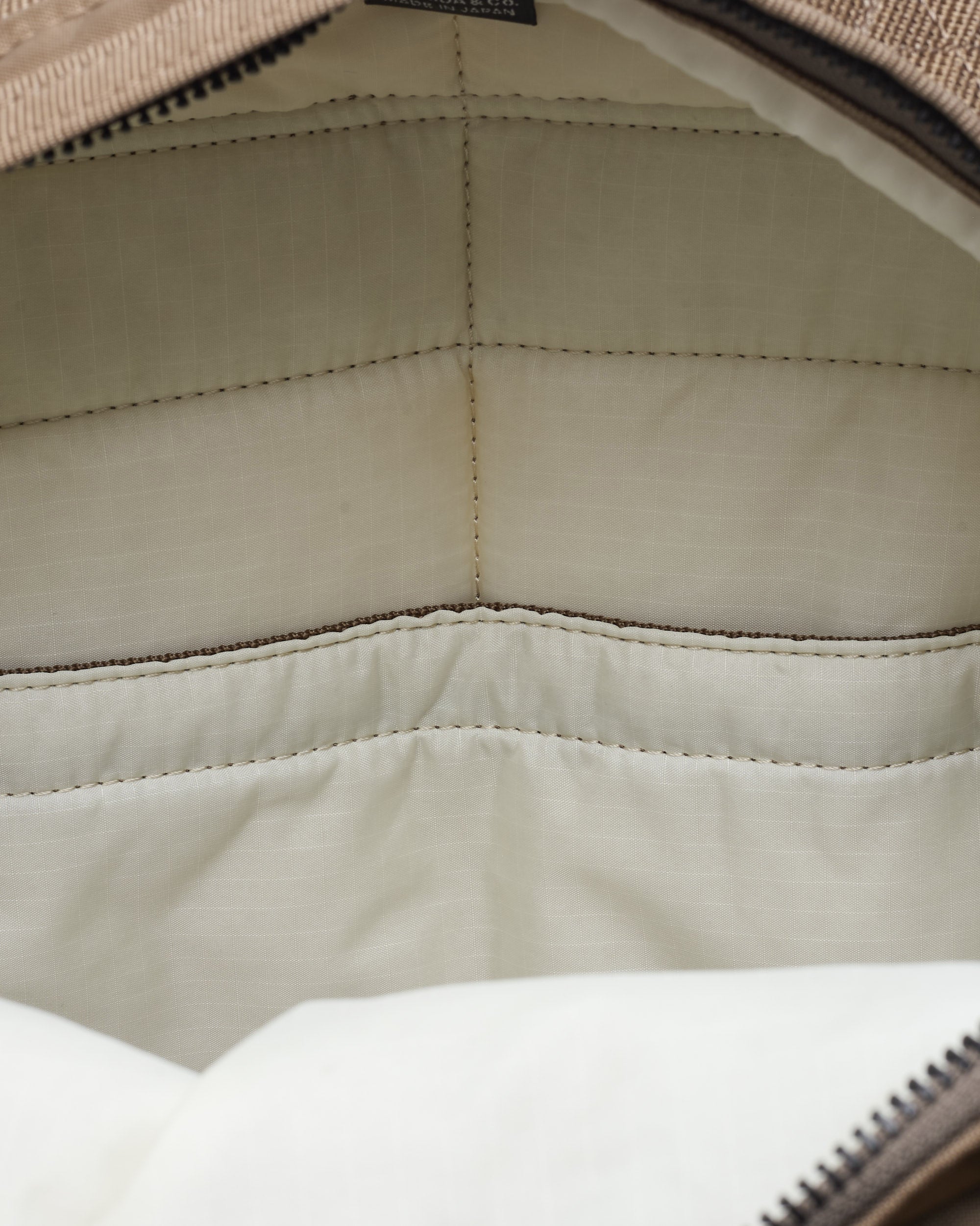 Backpacks and Suitcases Porter-Yoshida & Co. All Daypack Detachable Pockets Unisex Backpack - 502-05958-BEIGE