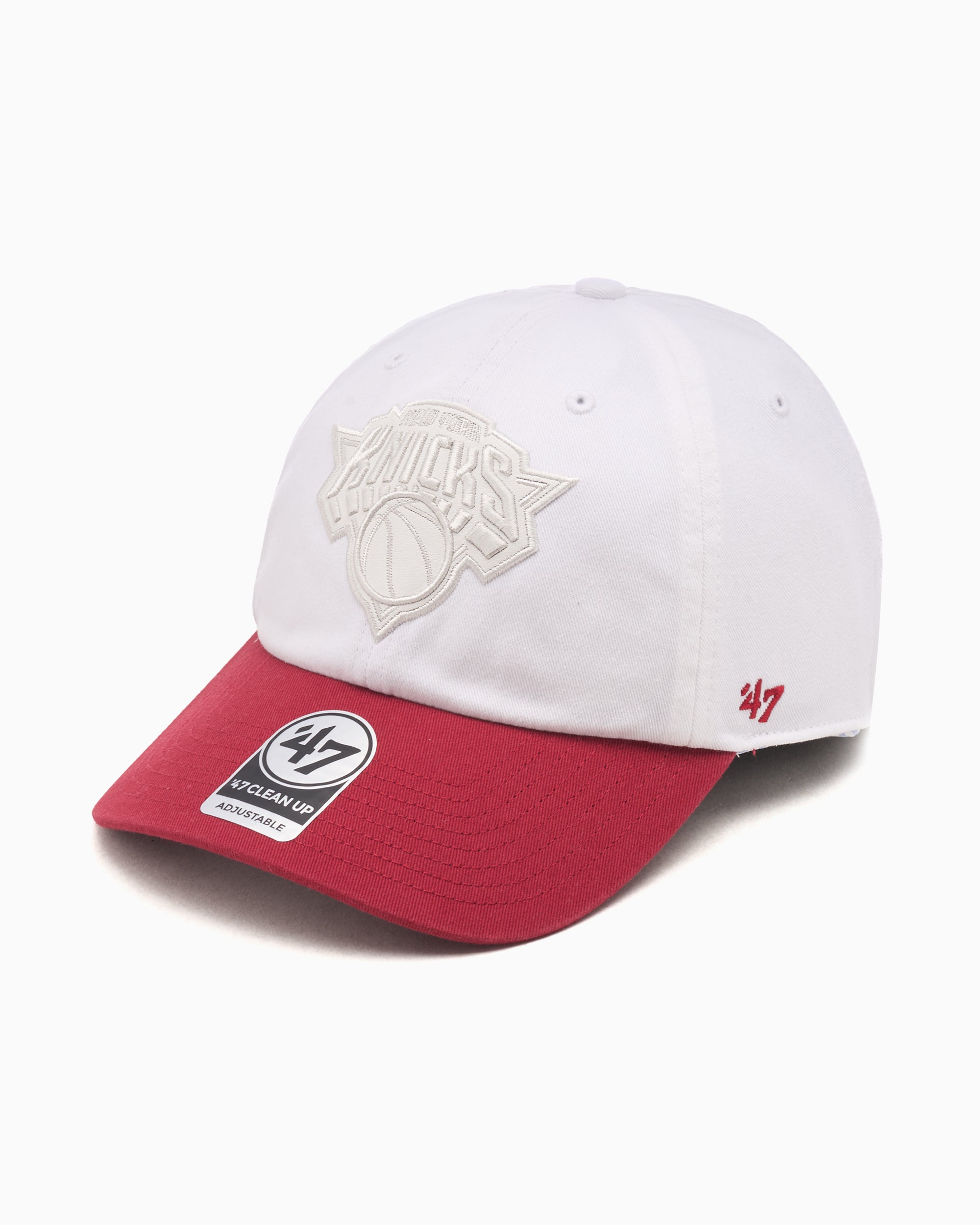 Caps 47 Brand 47 x Tommy Hilfiger Courtside Clean Up New York Knicks Unisex Cap Unisex Cap - KCO-THCCU175GWL-WH