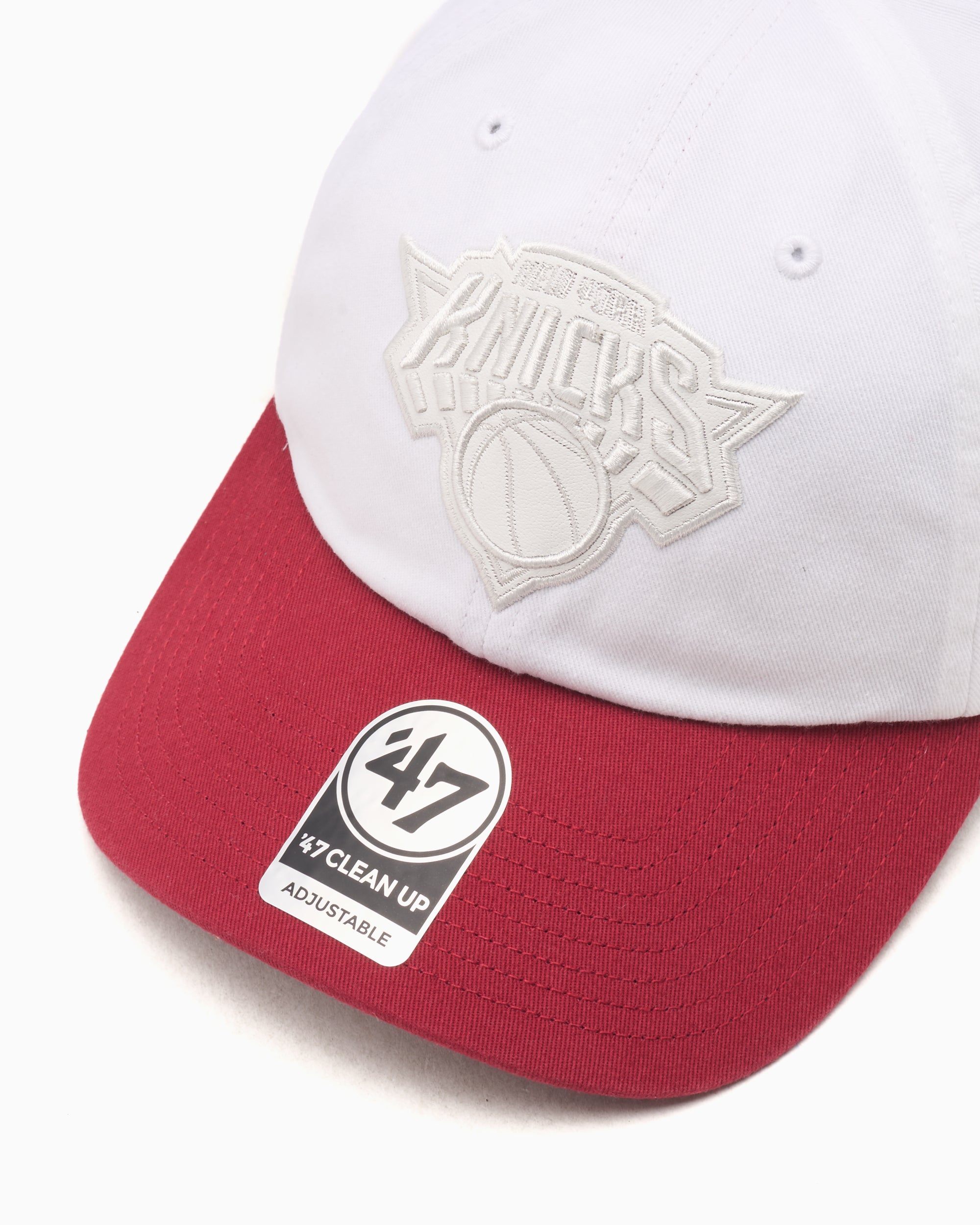 Caps 47 Brand 47 x Tommy Hilfiger Courtside Clean Up New York Knicks Unisex Cap Unisex Cap - KCO-THCCU175GWL-WH