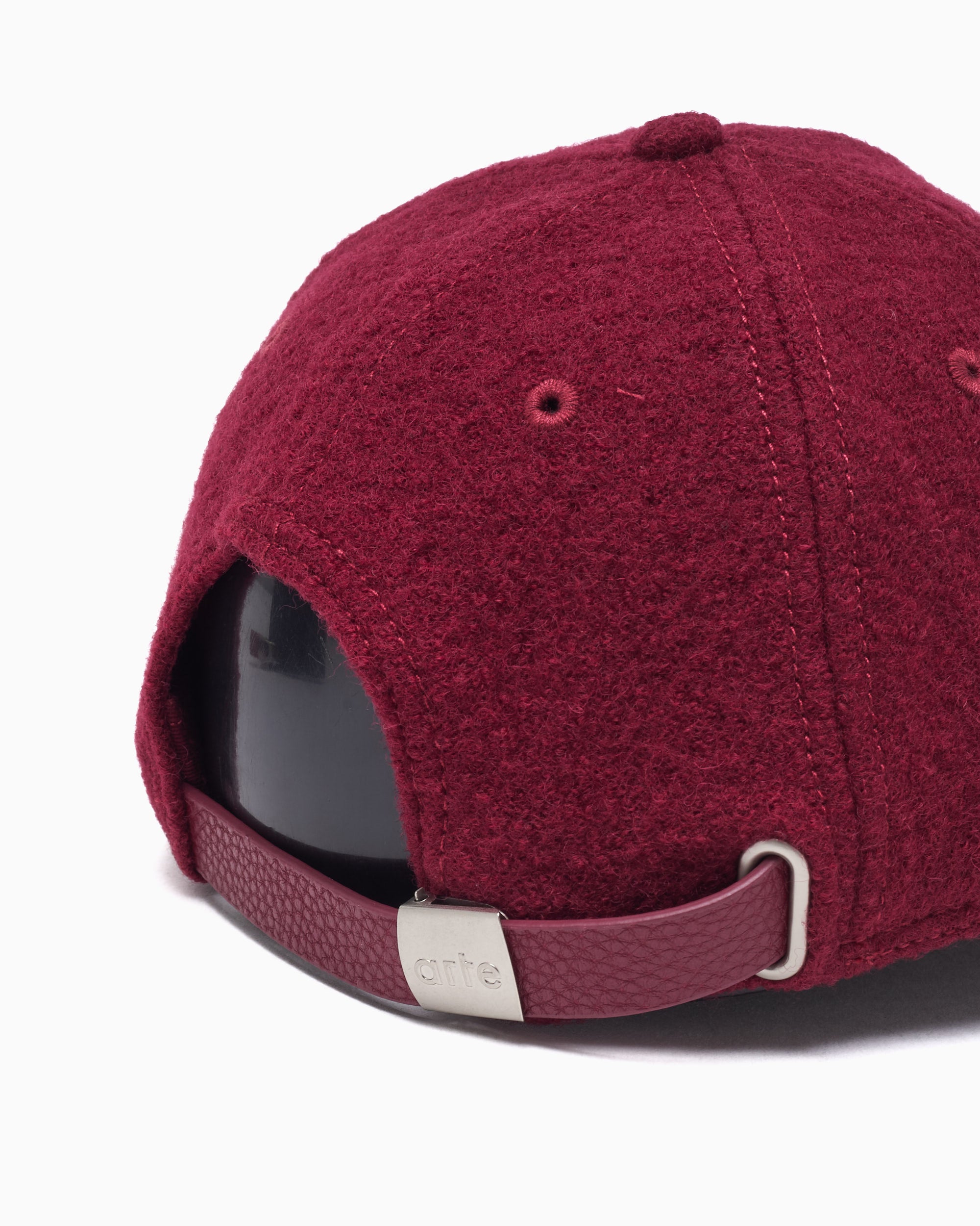 Caps Arte Antwerp Boiled Unisex Cap - AW25-161AC-Bordeaux