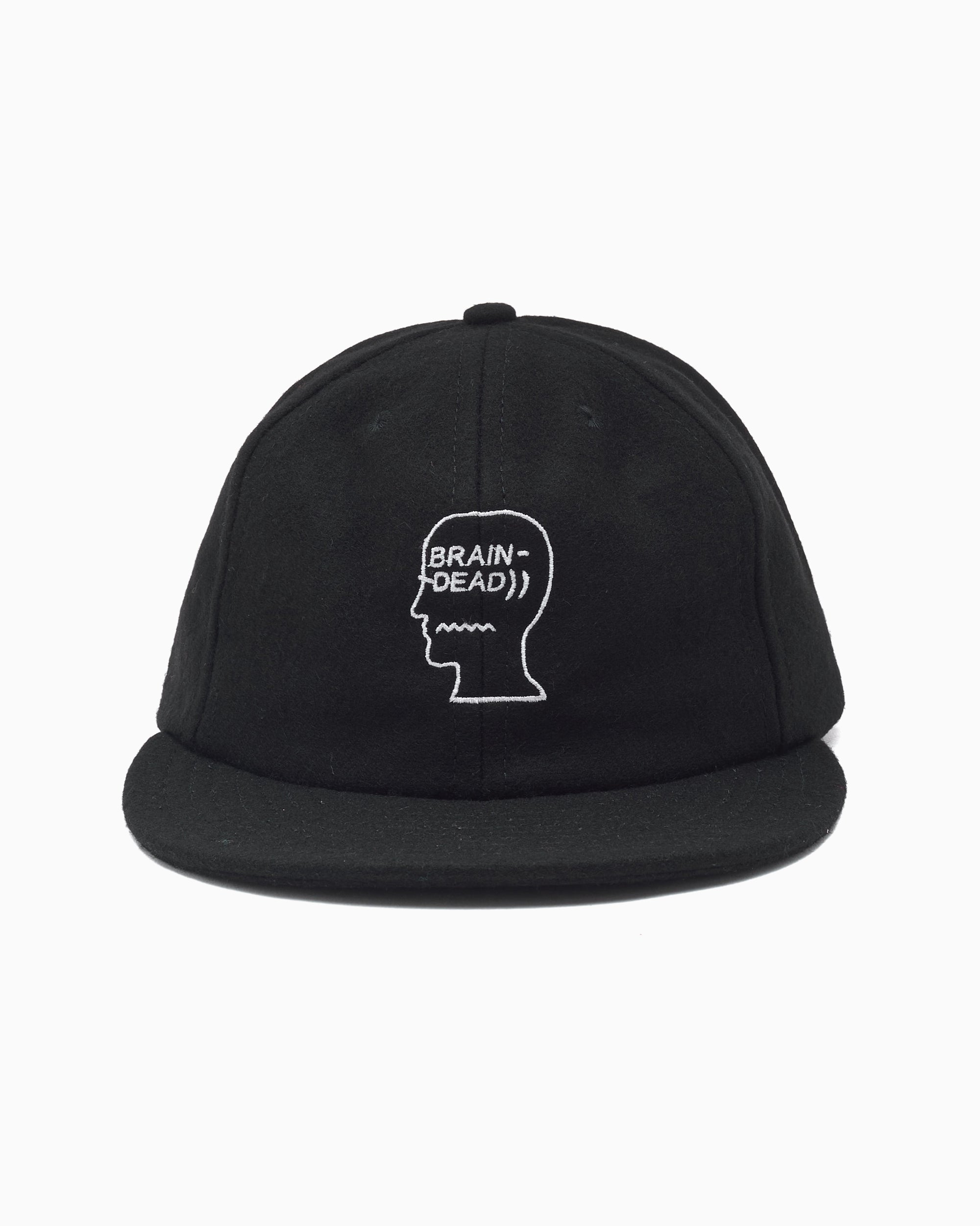 Caps Brain Dead Flannel Logohead Unisex Cap - BDF25H01004631BK01