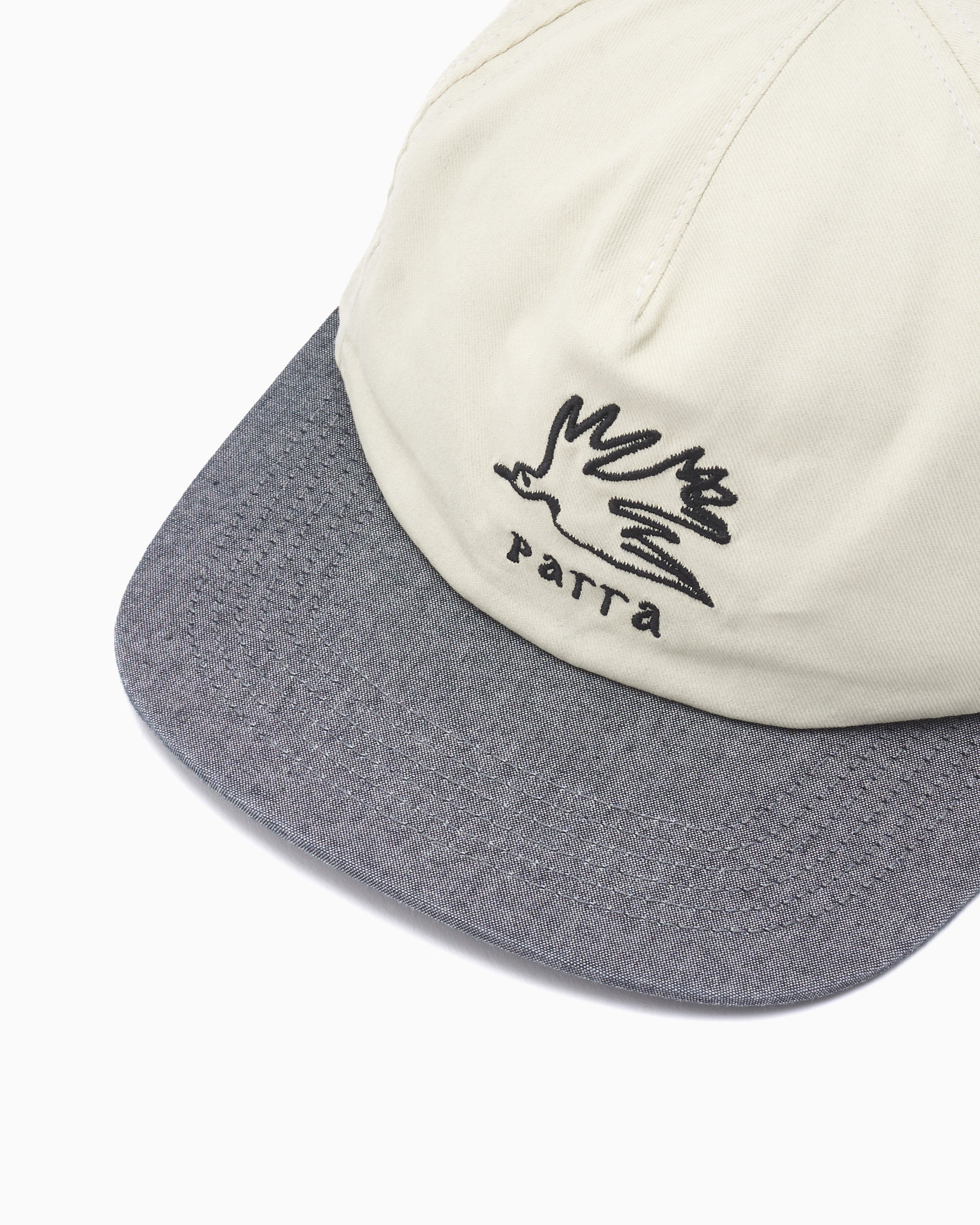 Caps by Parra Yarn Bird Unisex Cap - 55391-OFFWHITE