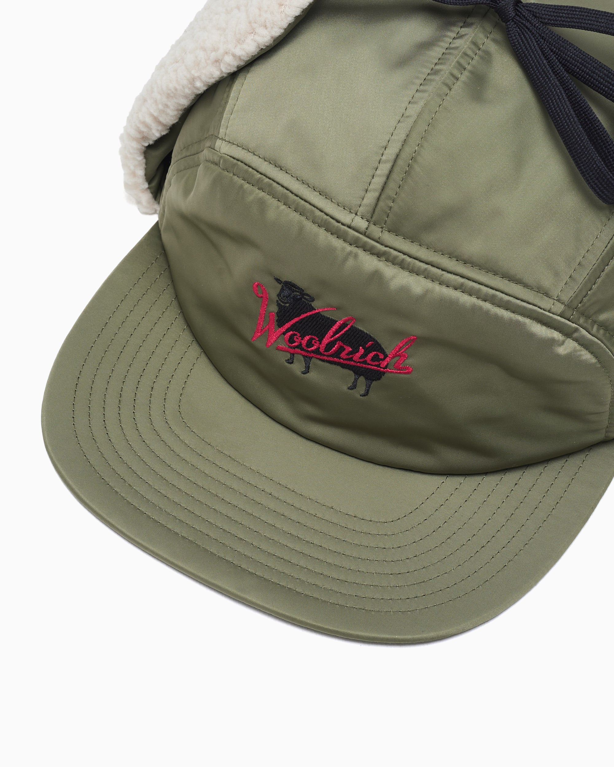 Caps Woolrich Outdoor Label Satin Boa Unisex Cap - CFWJAC2000MRUT5254