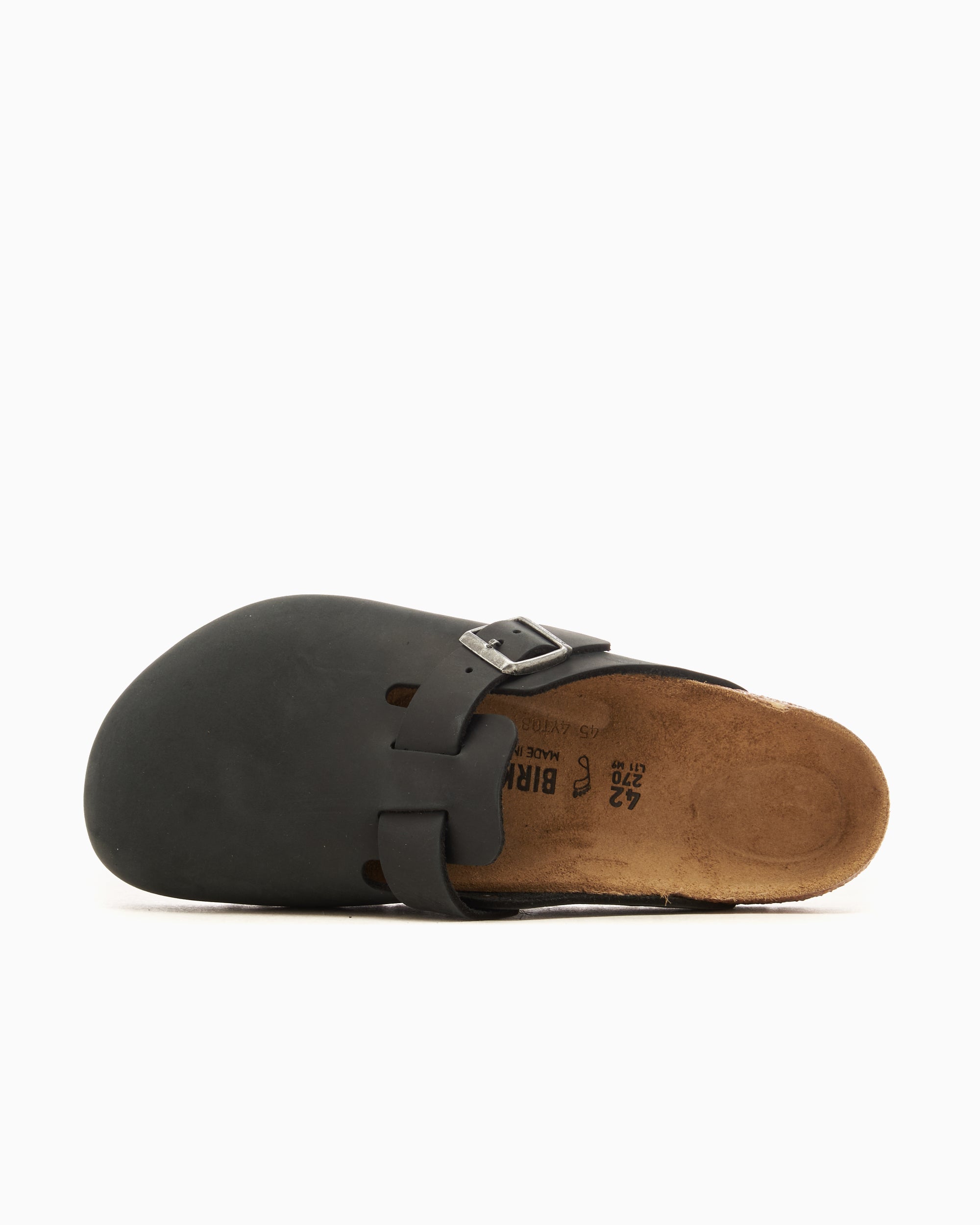 Clogs BIRKENSTOCK Boston Natural Leather Oiled Regular - 59461