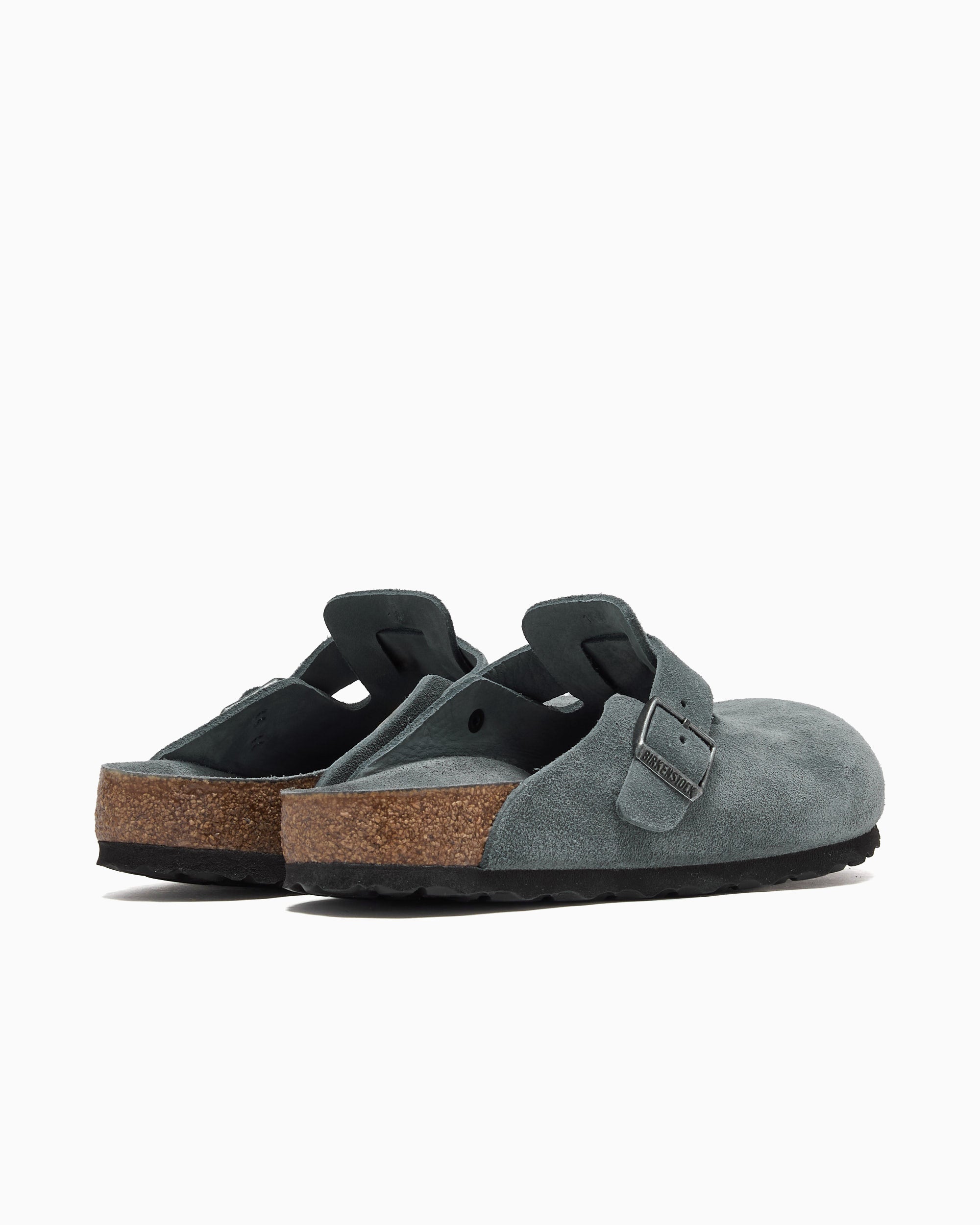 Clogs BIRKENSTOCK Boston Soft Footbed Suede Leather Regular - 1030870