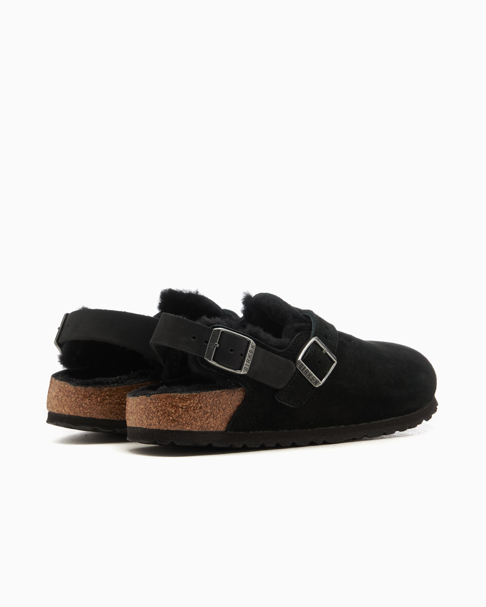 Clogs BIRKENSTOCK Tokio Inside Shearling Suede Leather Narrow - 1028328
