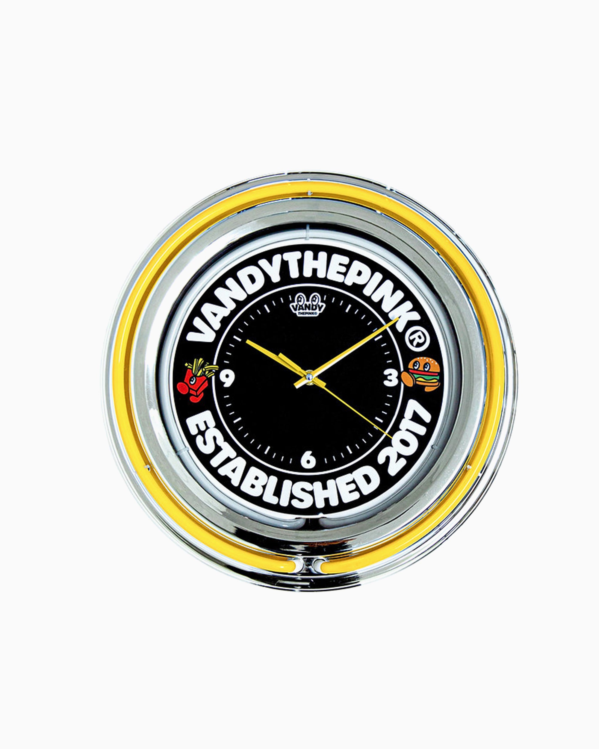 Decoration Vandy The Pink Led Light Clock - VD8015-109