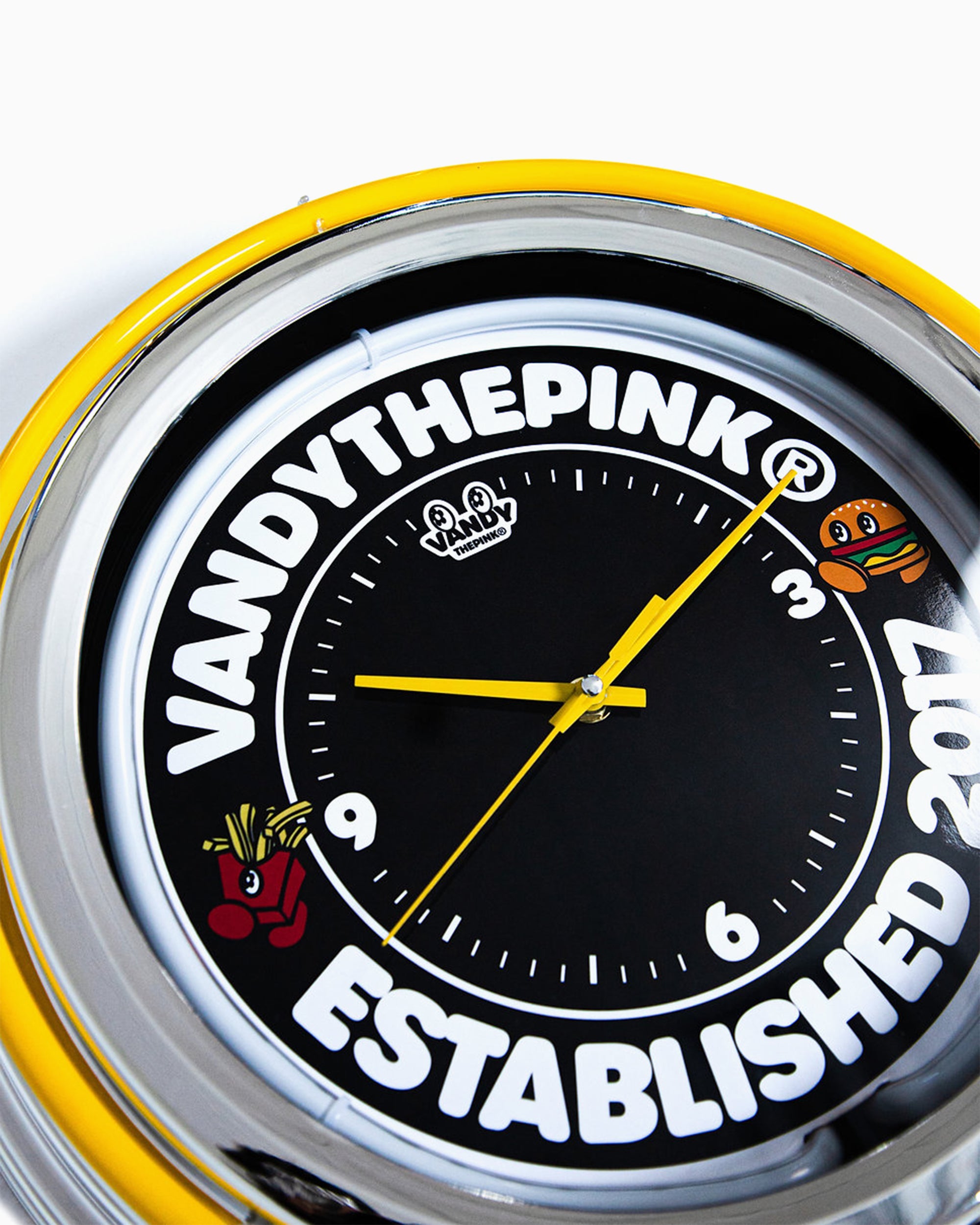 Decoration Vandy The Pink Led Light Clock - VD8015-109