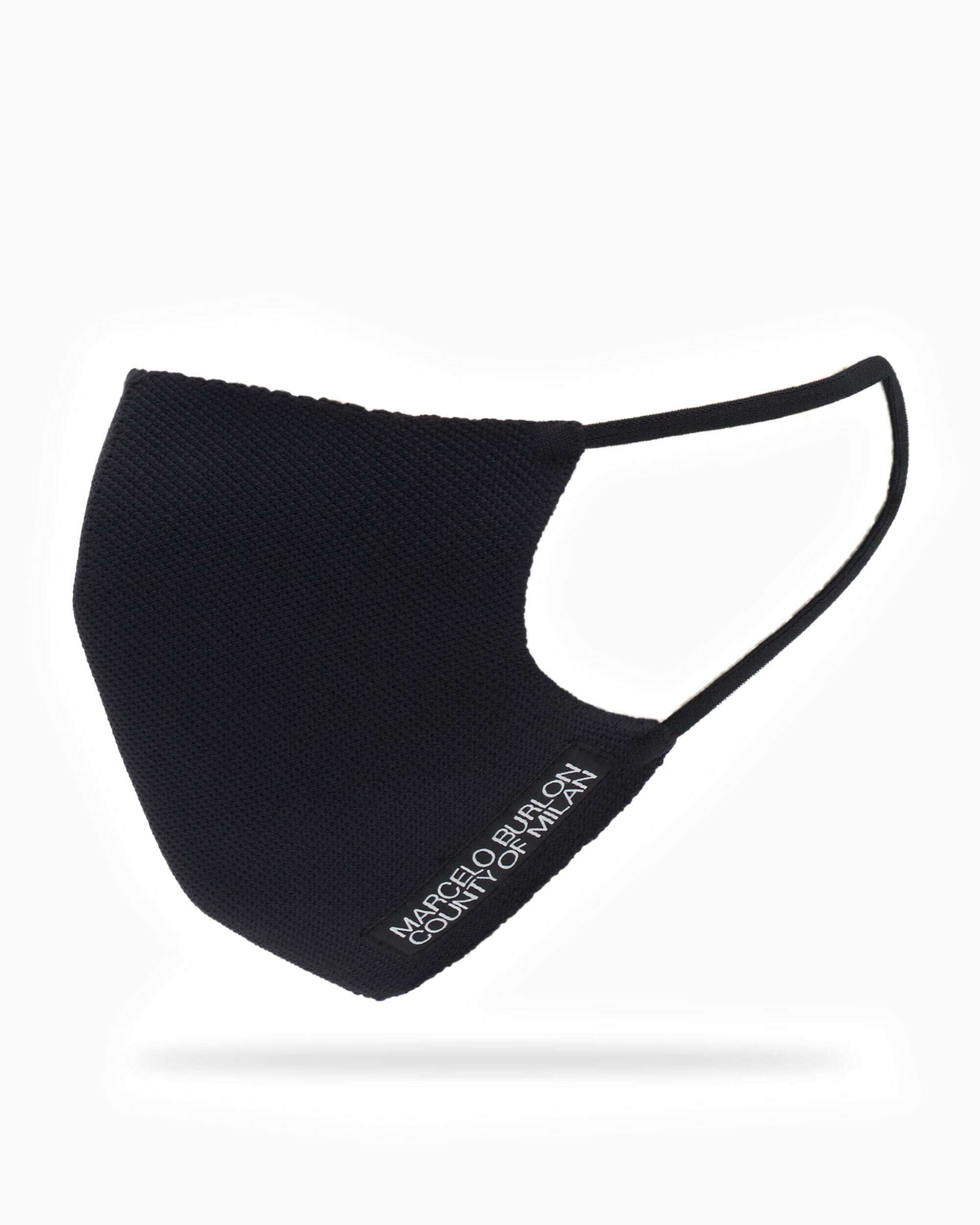 Fase Masks Marcelo Burlon Logo Knit Mask Unisex Face mask - CMRG009F21KNI0011001