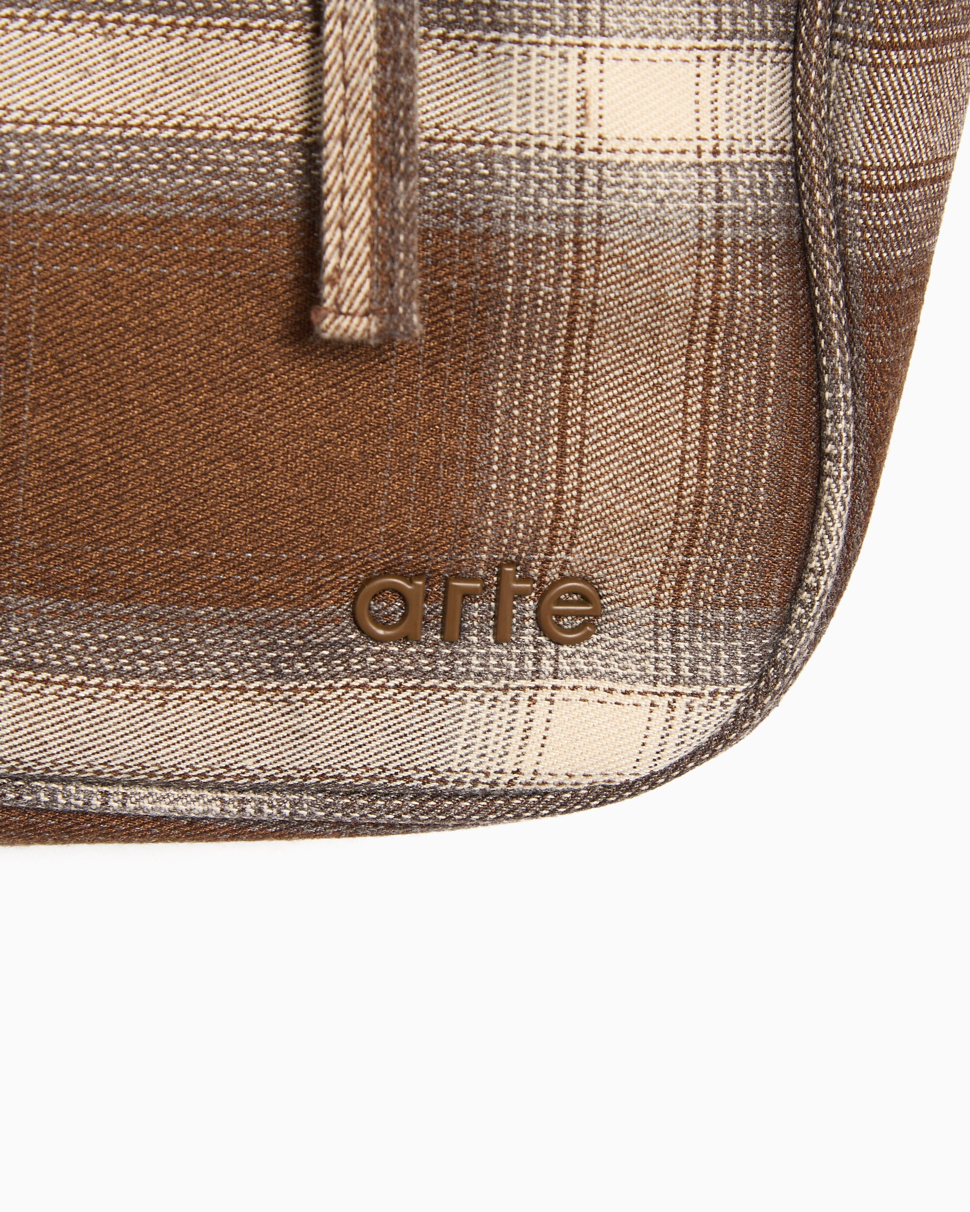 Handbags Arte Antwerp Uniform Unisex Shoulder Bag - AW26-213AC-Plaid