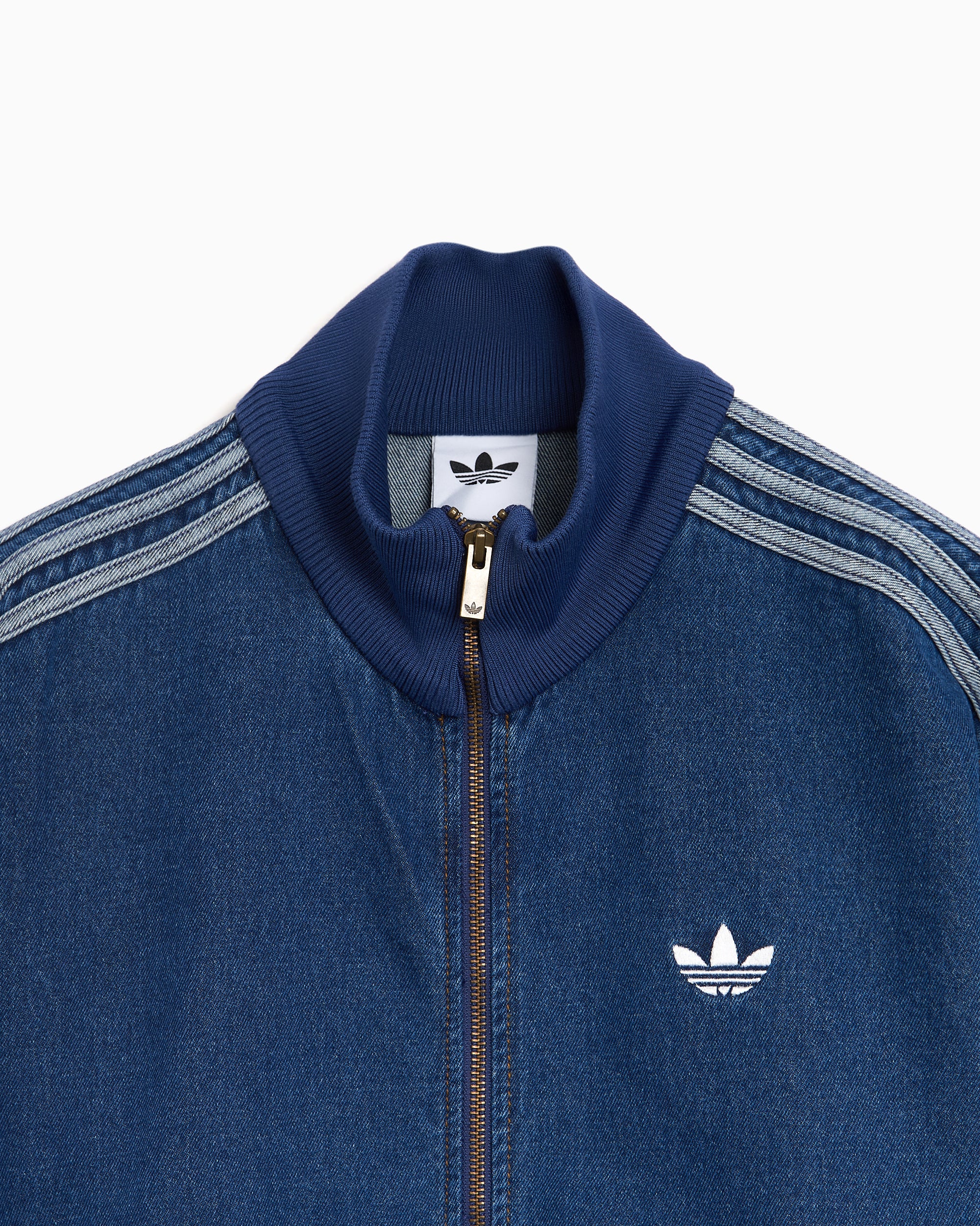 Jackets Coats adidas Originals Adicolor Denim Firebird Relaxed Men's Track Jacket - KD1517