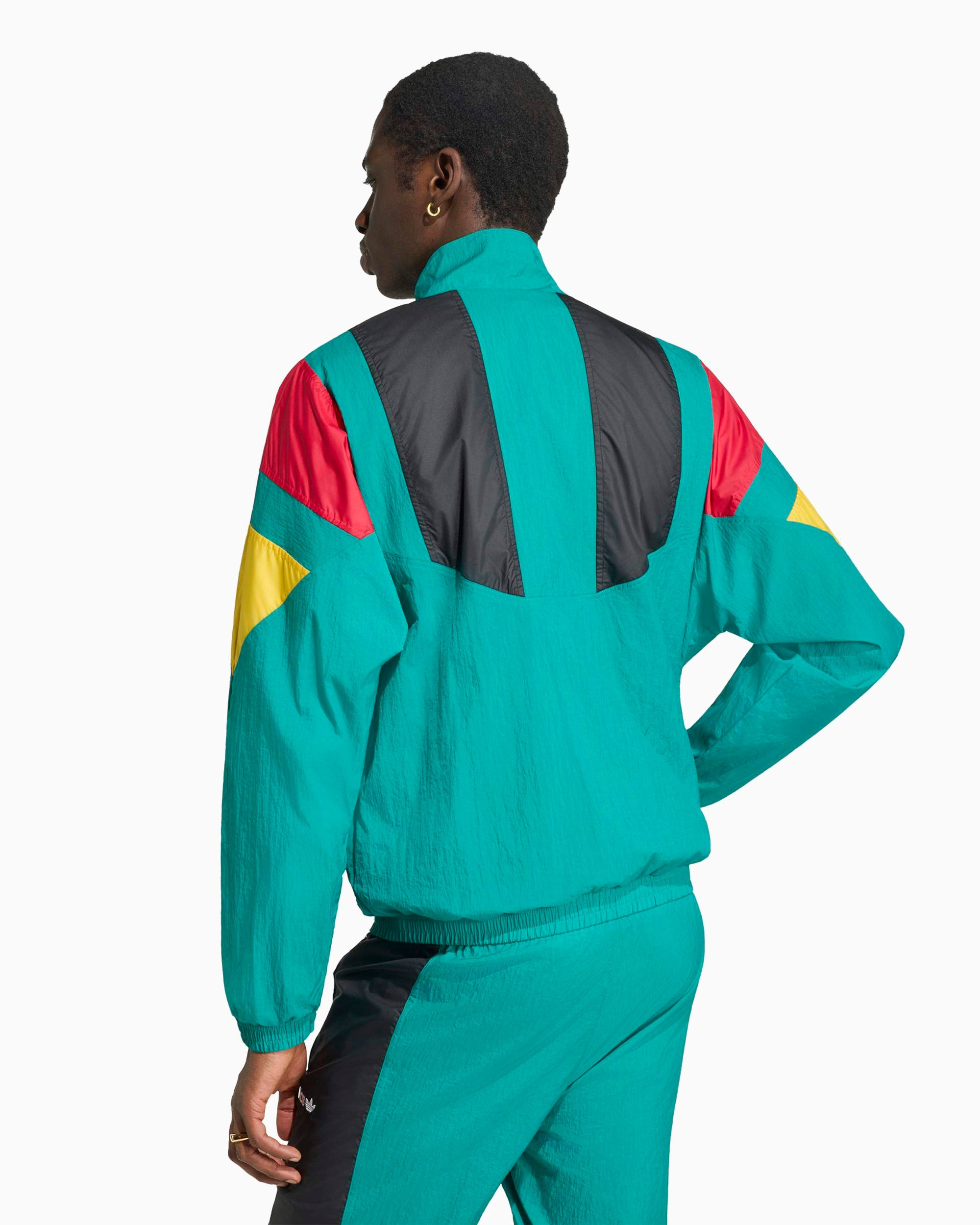 Jackets Coats adidas Originals EQT Germany Football Logo Relaxed Men's Track Jacket - KG2281