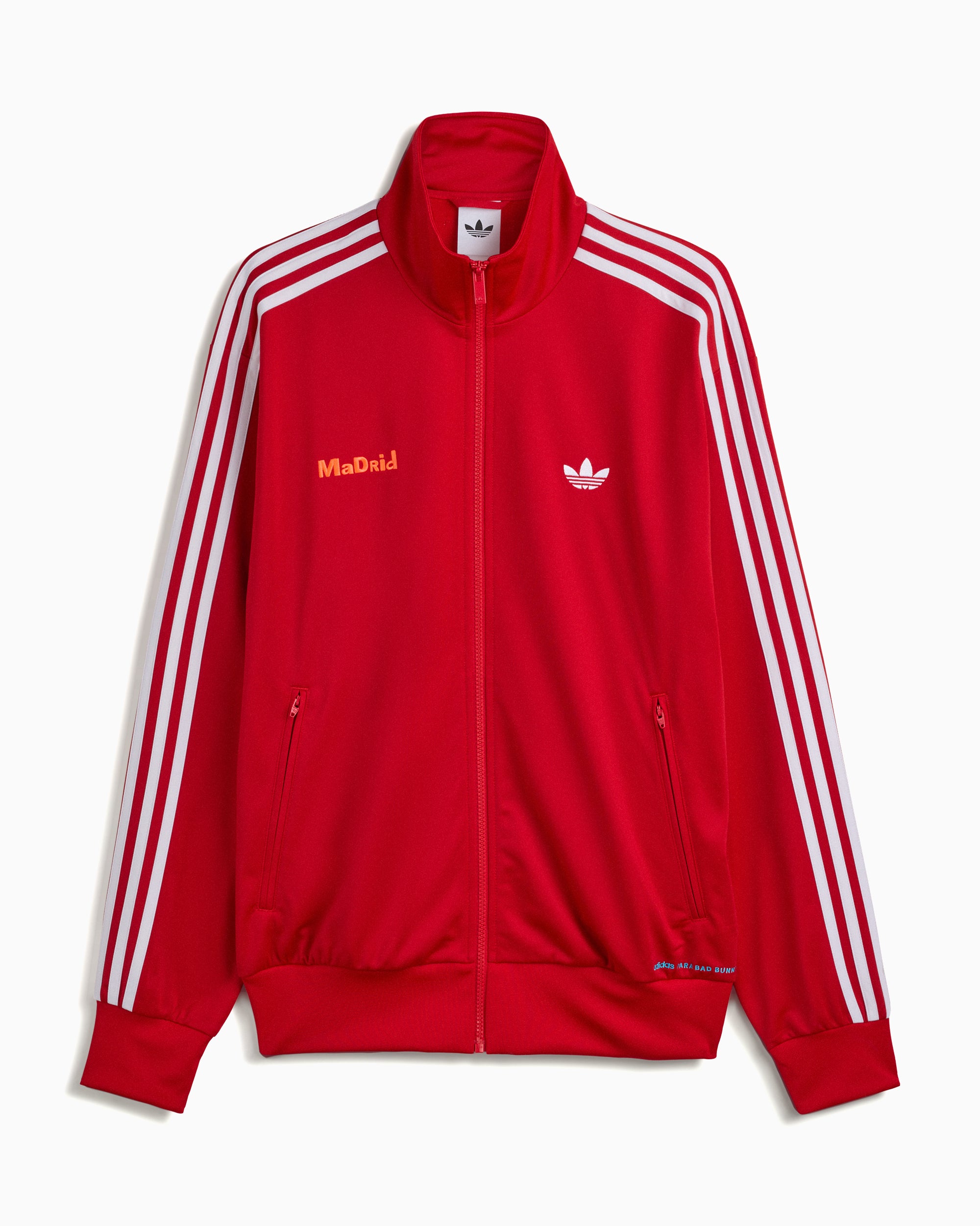 Jackets Coats adidas Originals x Bad Bunny DTmF Tour Merch "Madrid" Firebird Track Jacket - LG9055