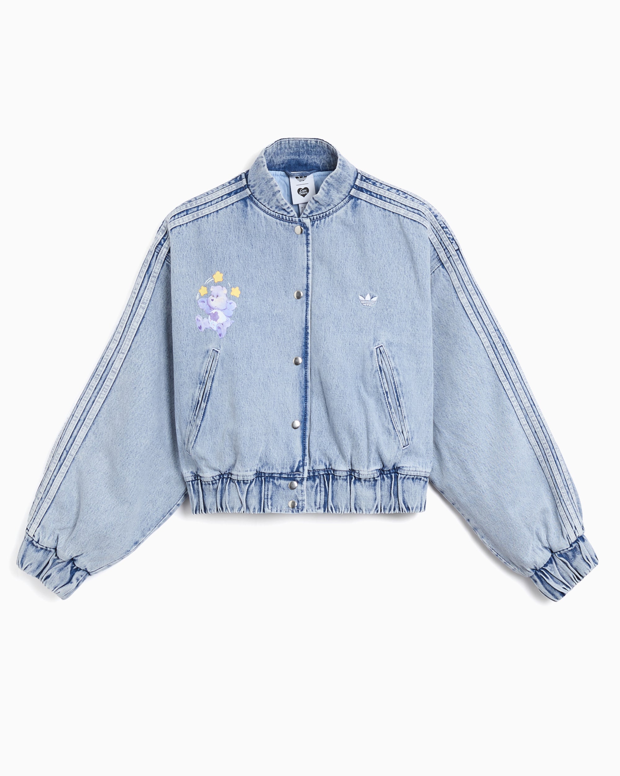 Jackets Coats adidas Originals x Care Bears Embroidered Boxy Women's Denim Jacket - KQ6747