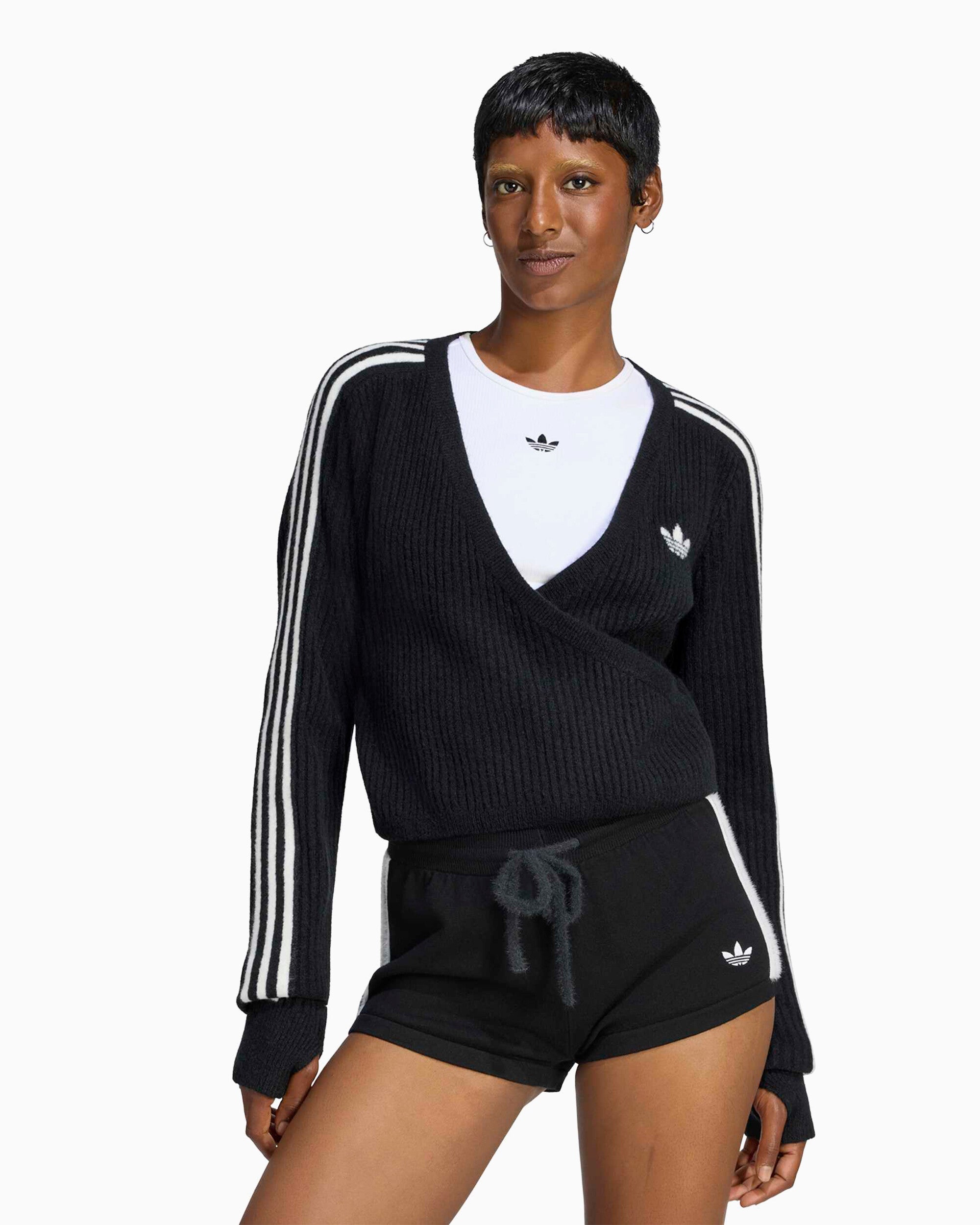 Jackets Coats adidas Originals x JENNIE Adiluna Season 2 Logo Women's Cardigan - LD8933