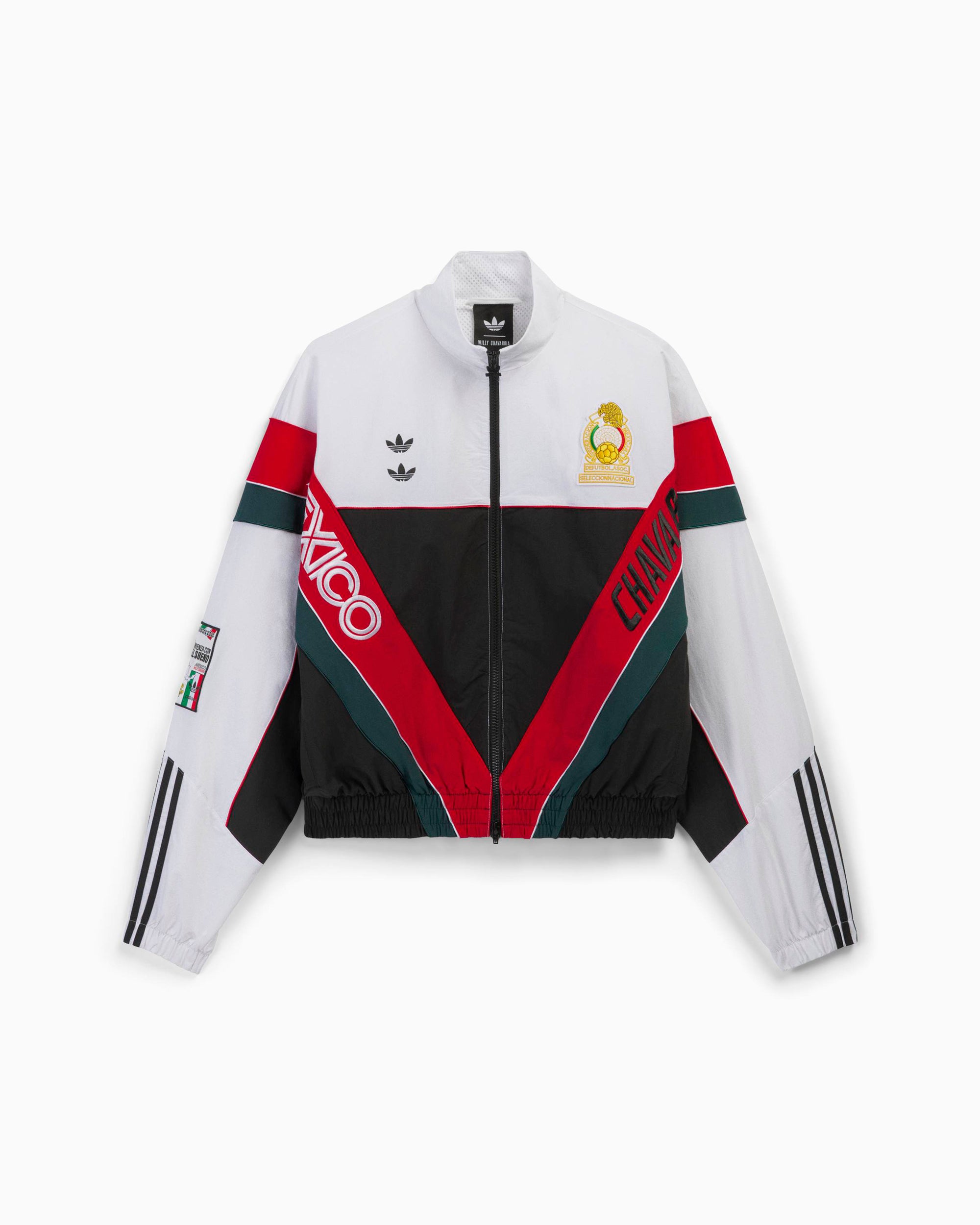 Jackets Coats adidas Originals x Willy Chavarria CDM Logo Relaxed Men's Track Jacket - KU7797