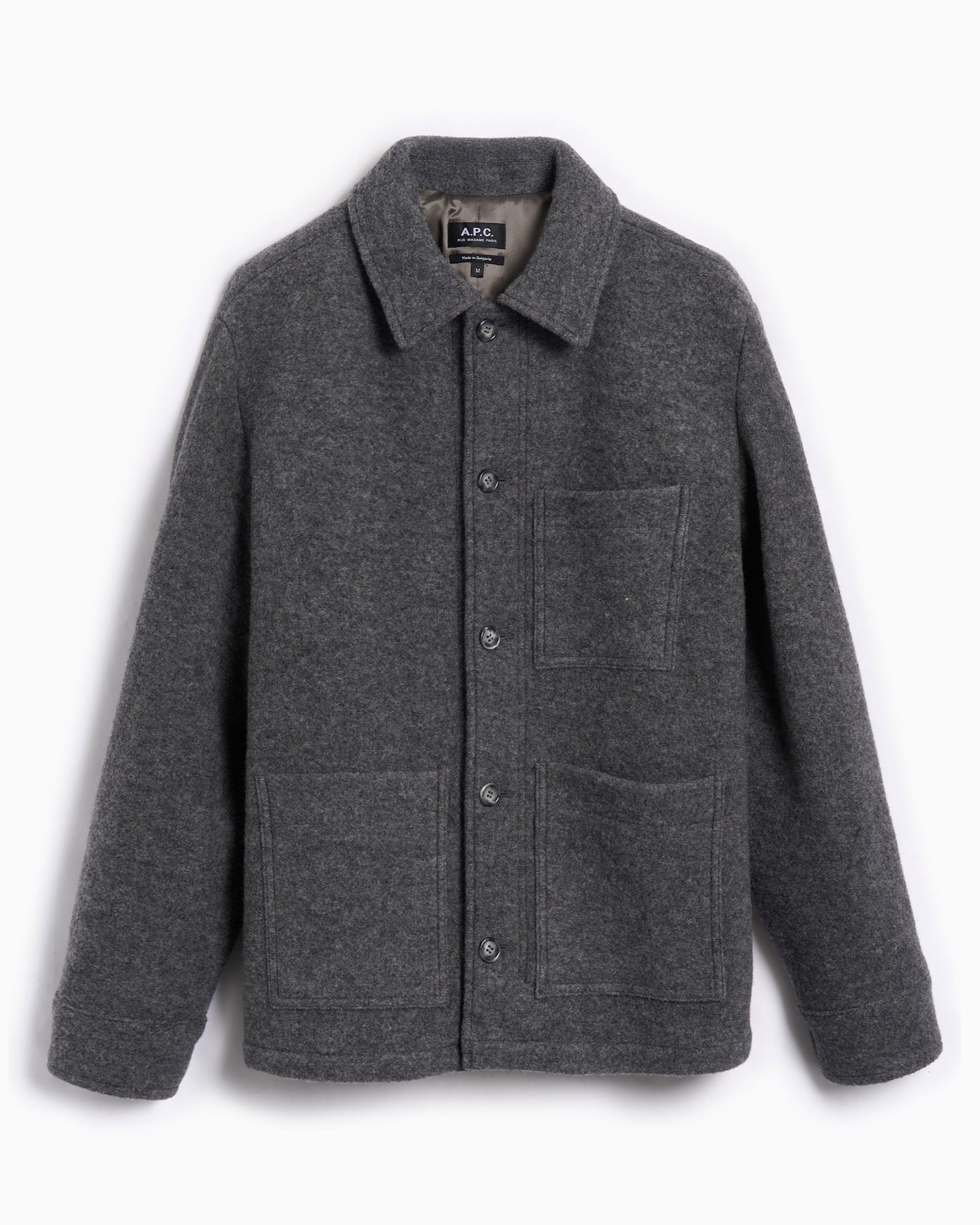 Jackets Coats A.P.C. Emile Men's Cardigan - WVBEH-H32029-PLA