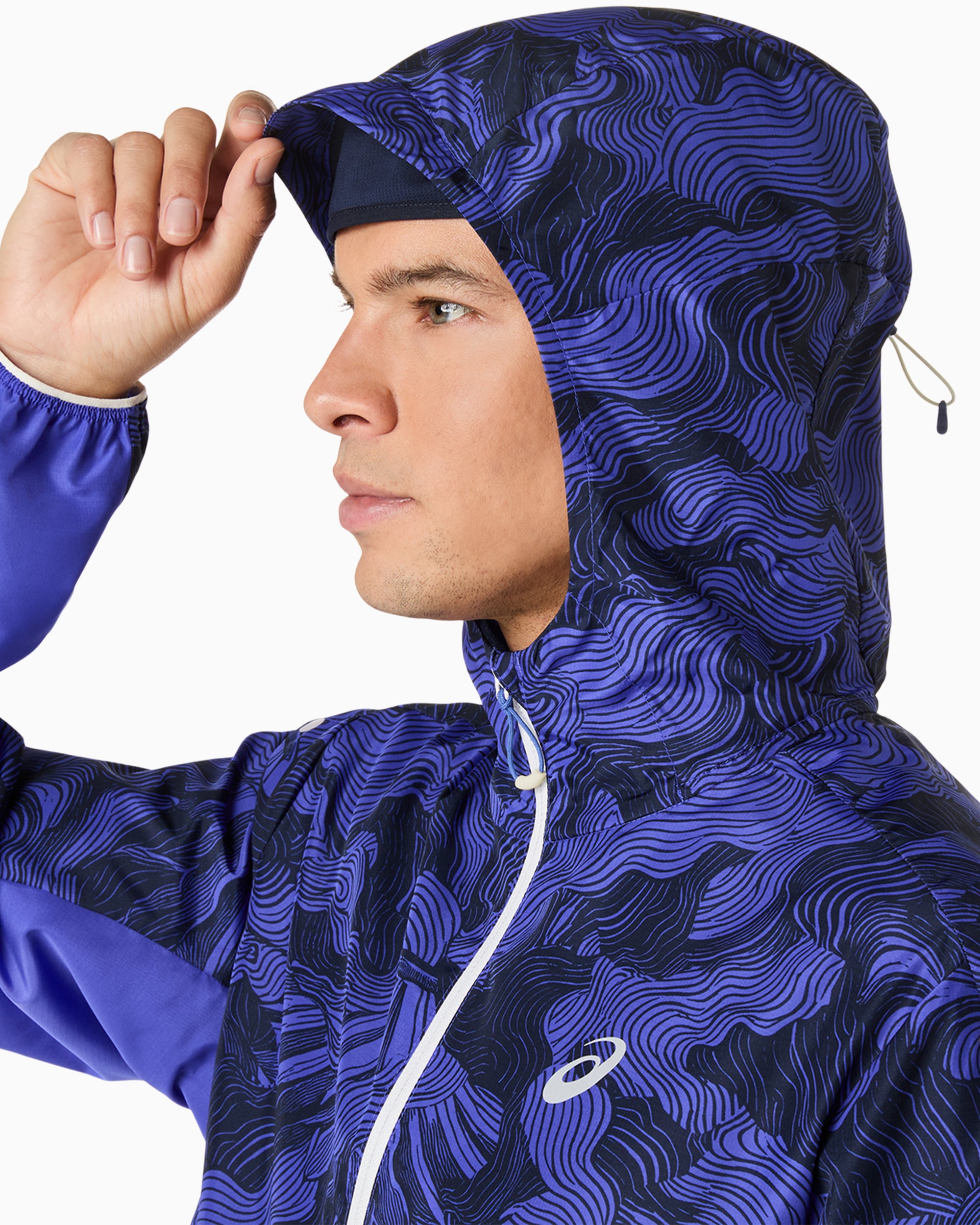 Jackets Coats ASICS Fujitrail Packable Relaxed Men's Rain Jacket - 2011D524-400