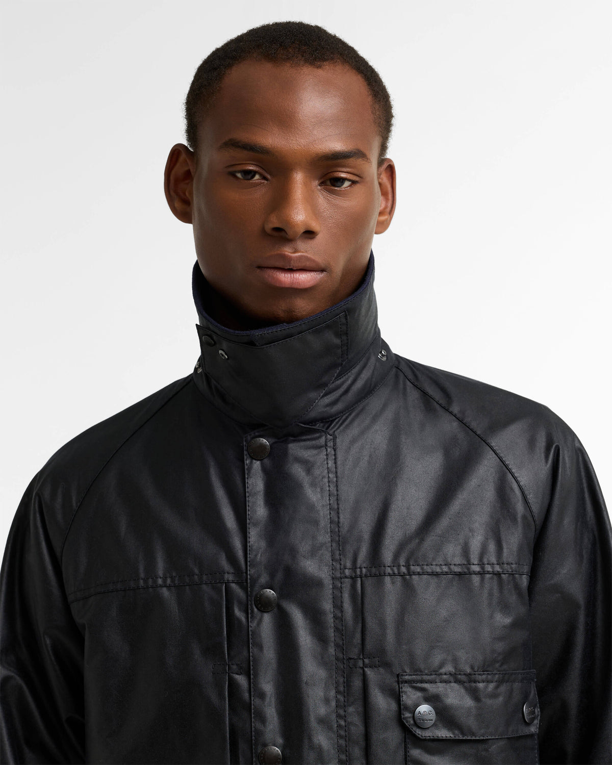 Jackets Coats Barbour x A.P.C Beaufort Relaxed Men's Rain Jacket - MWX2618NY91
