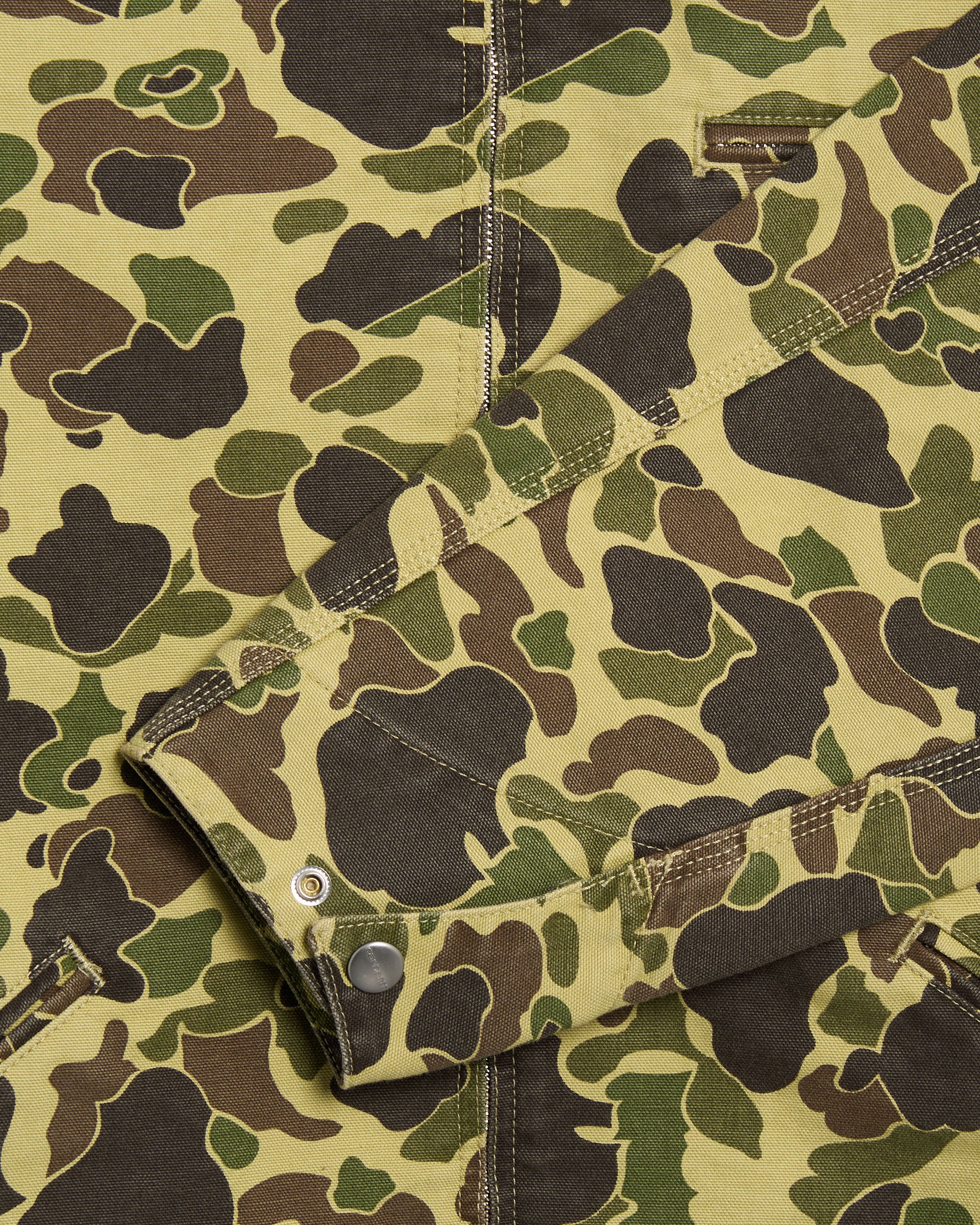 Jackets Coats Carhartt WIP Duck Detroit Camo Men's Work Jacket - I034281-2EQ06