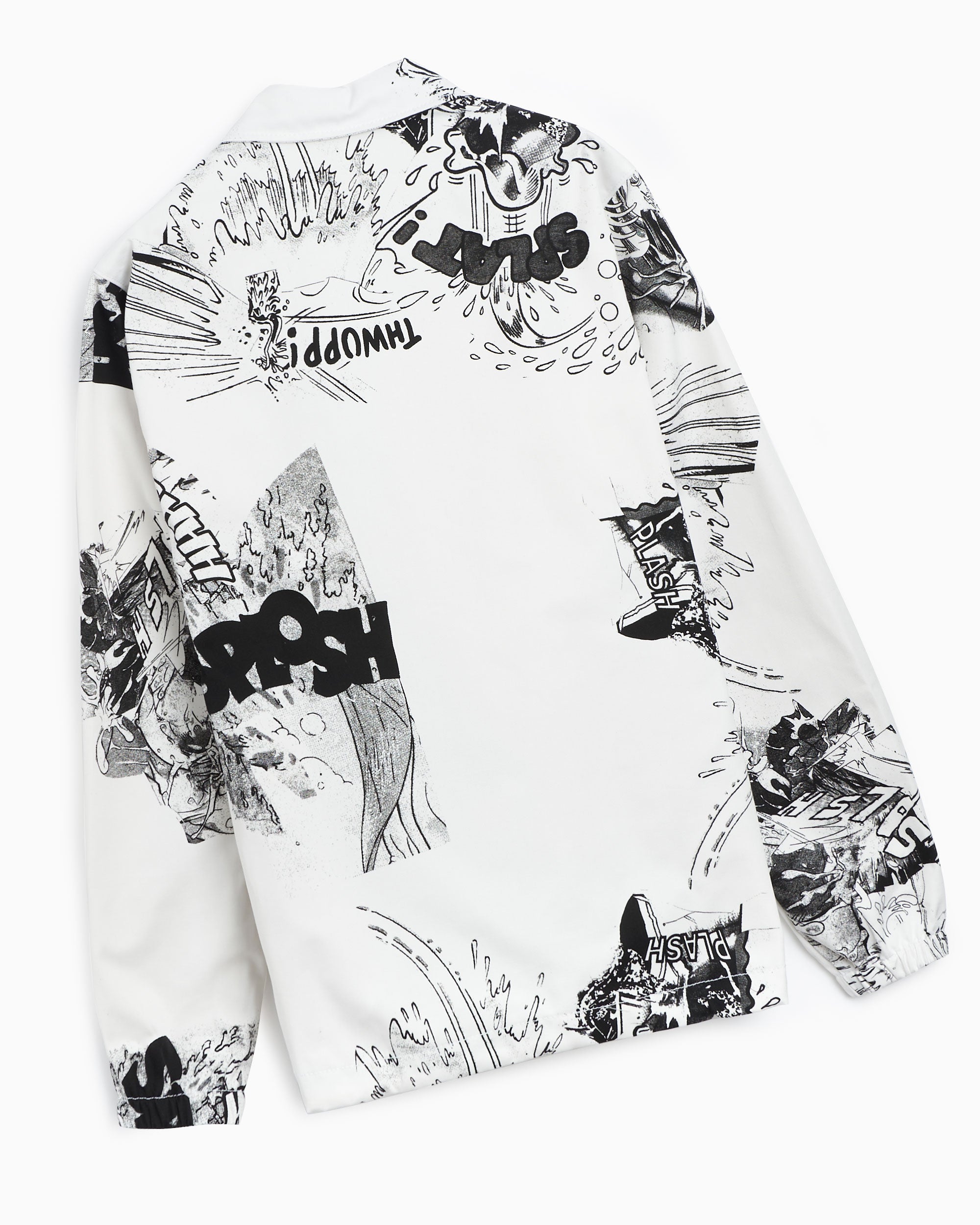 Jackets Coats Comme Des Garçons Shirt x Christian Marclay Men's Woven Jacket Men's Overshirt - FI-J108-S22-1