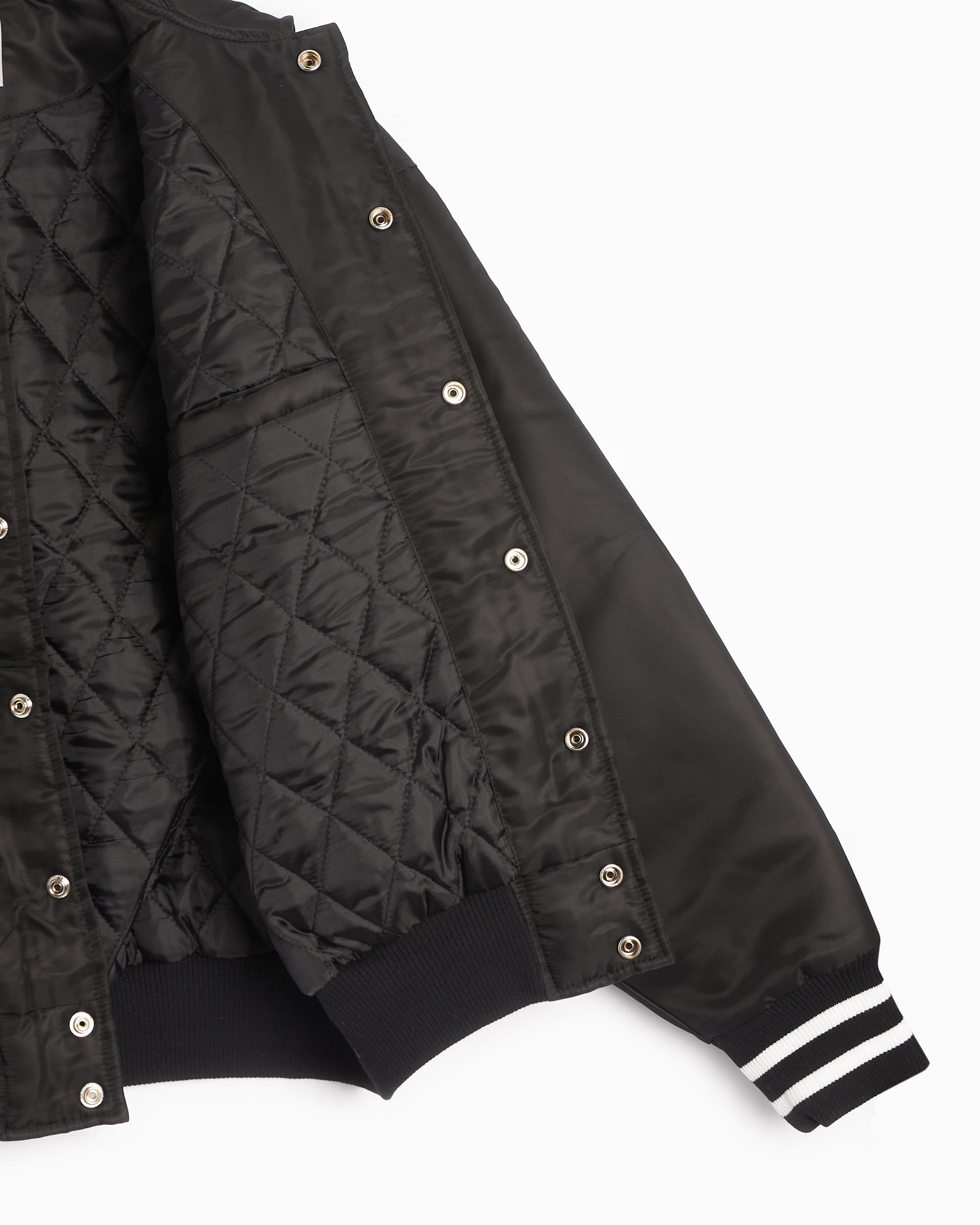 Jackets Coats Extraordinary® Extraordinary® Battery Slave Club Men's Varsity Jacket Men's Varsity Jacket - EX23SPJK003BK