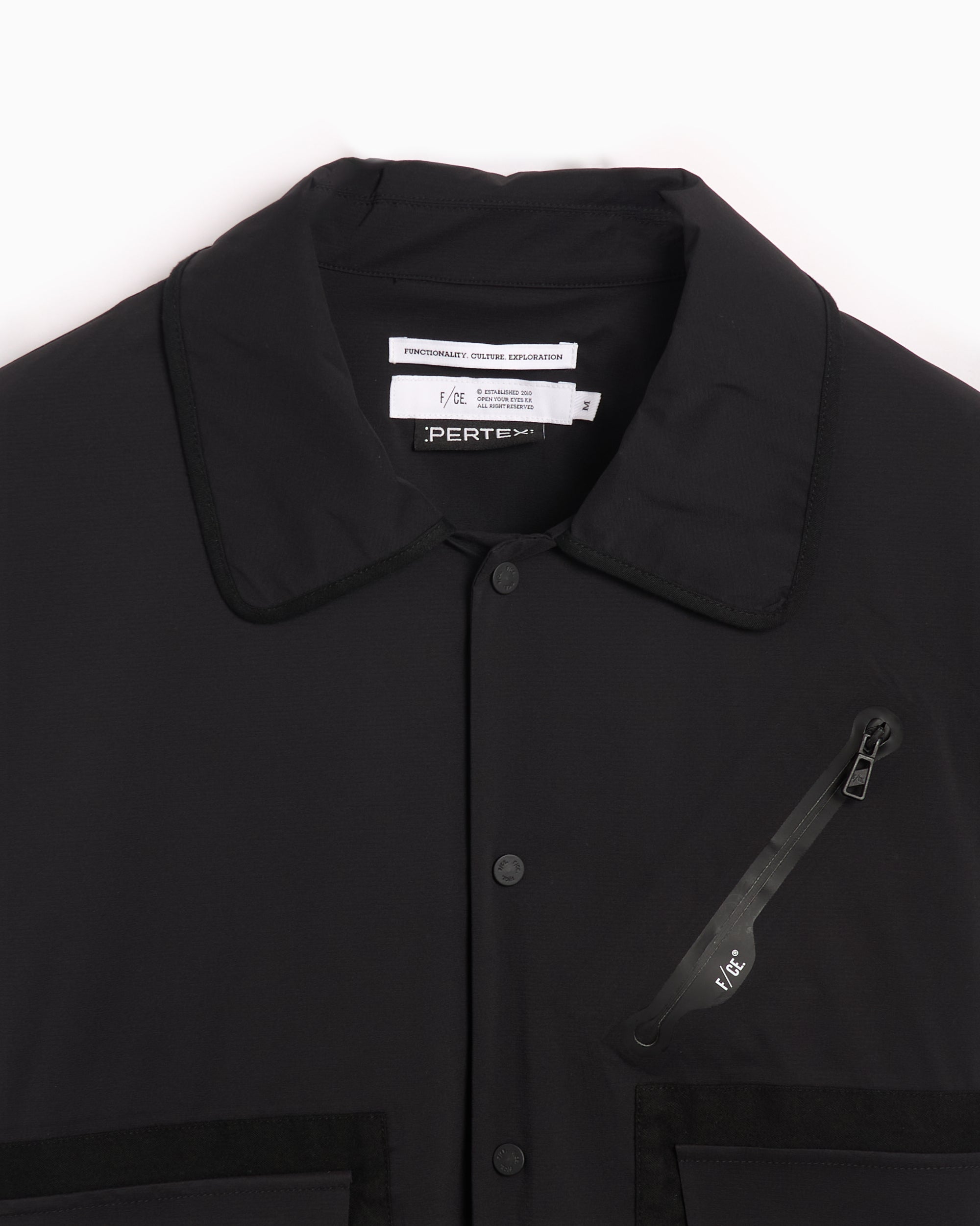 Jackets Coats F/CE.® F/CE. Pertex Men's Rib Track Jacket Men's Track Jacket - FPA08242U0001-Black