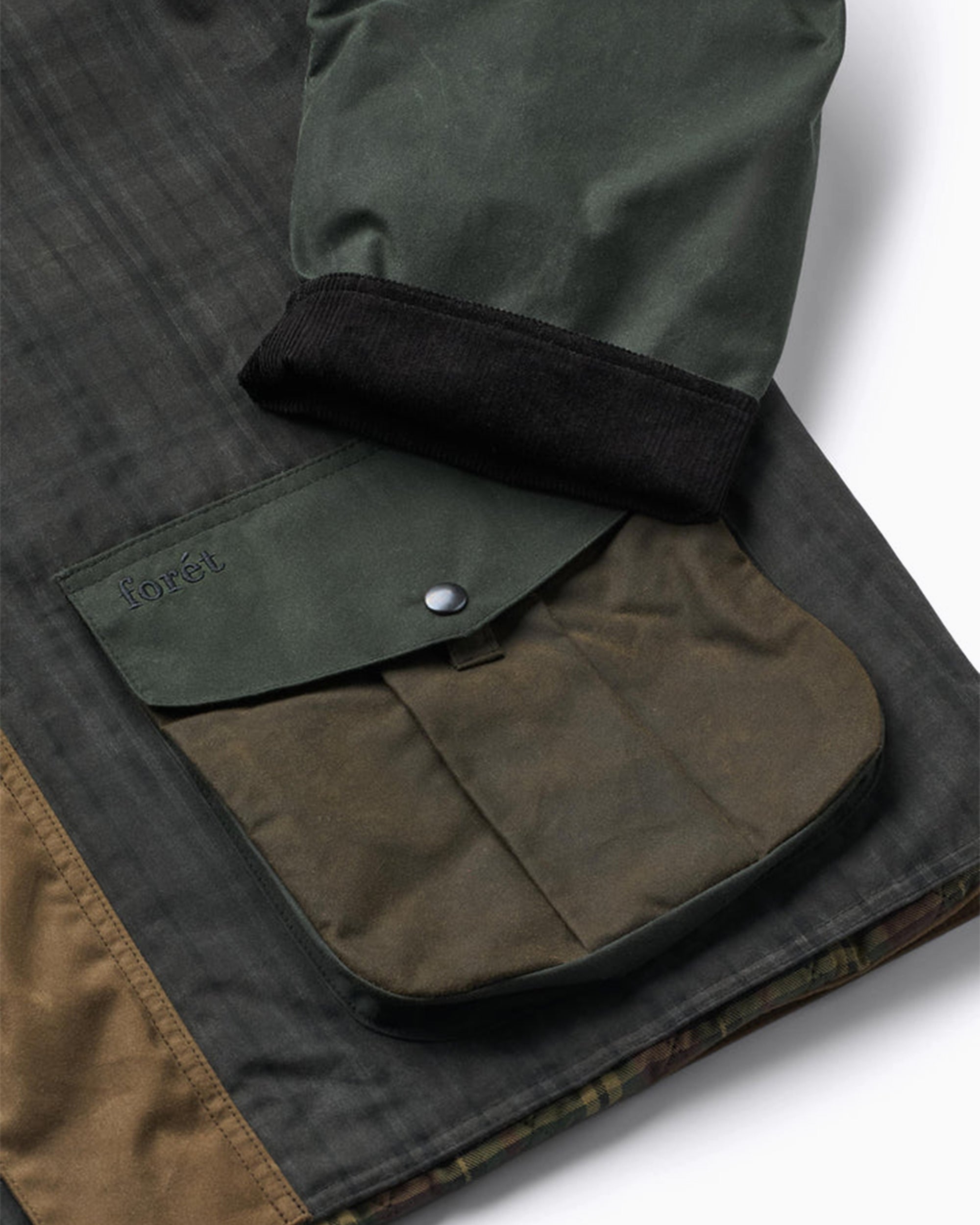 Jackets Coats forét Bivouac Oilskin Plaid Men's Rain Jacket - F1056-MULTI