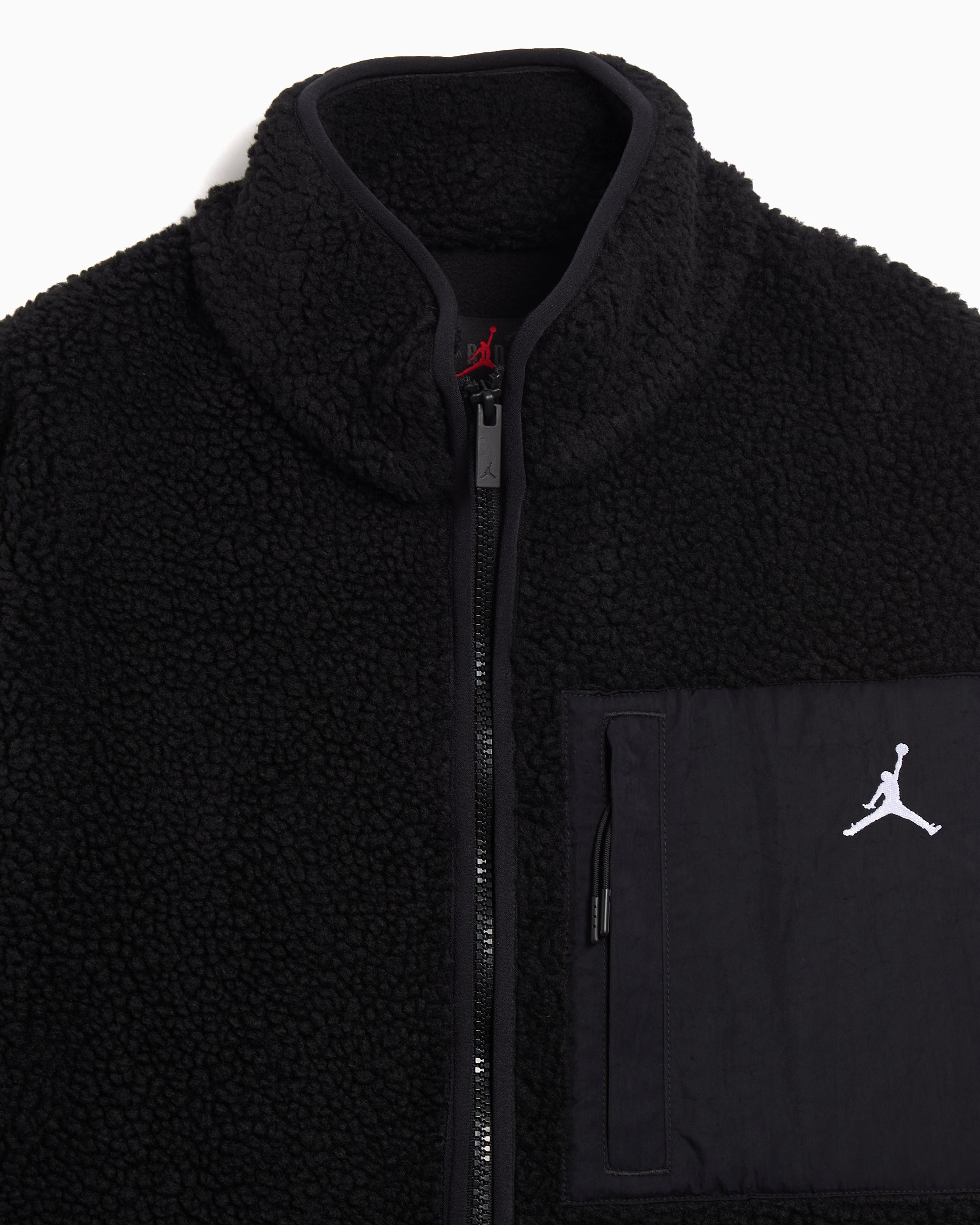 Jackets Coats Jordan Flight Mountainside Faux Fur Relaxed Men's Fleece Jacket - HV0778-010