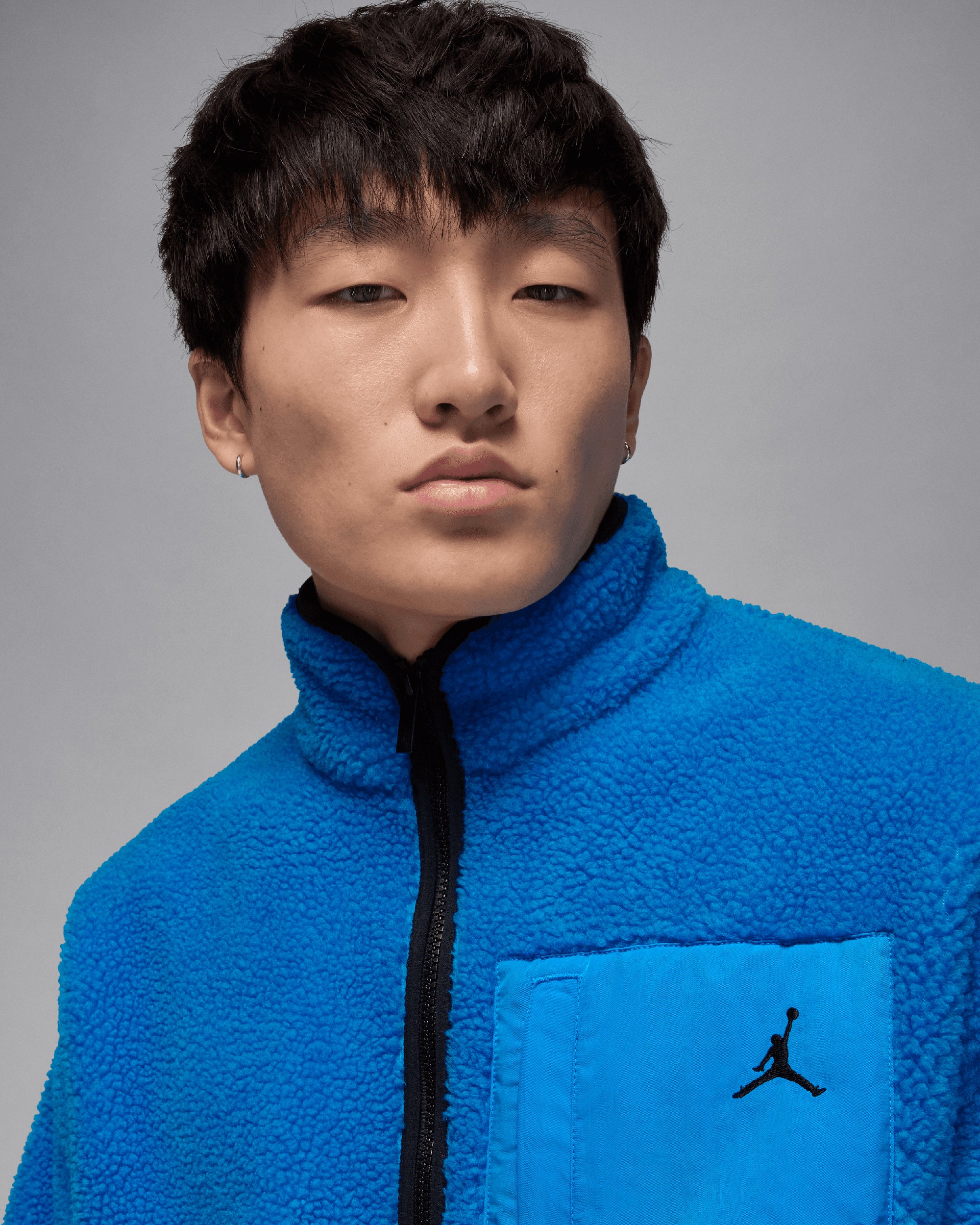 Jackets Coats Jordan Flight Mountainside Faux Fur Relaxed Men's Fleece Jacket - HV0778-406