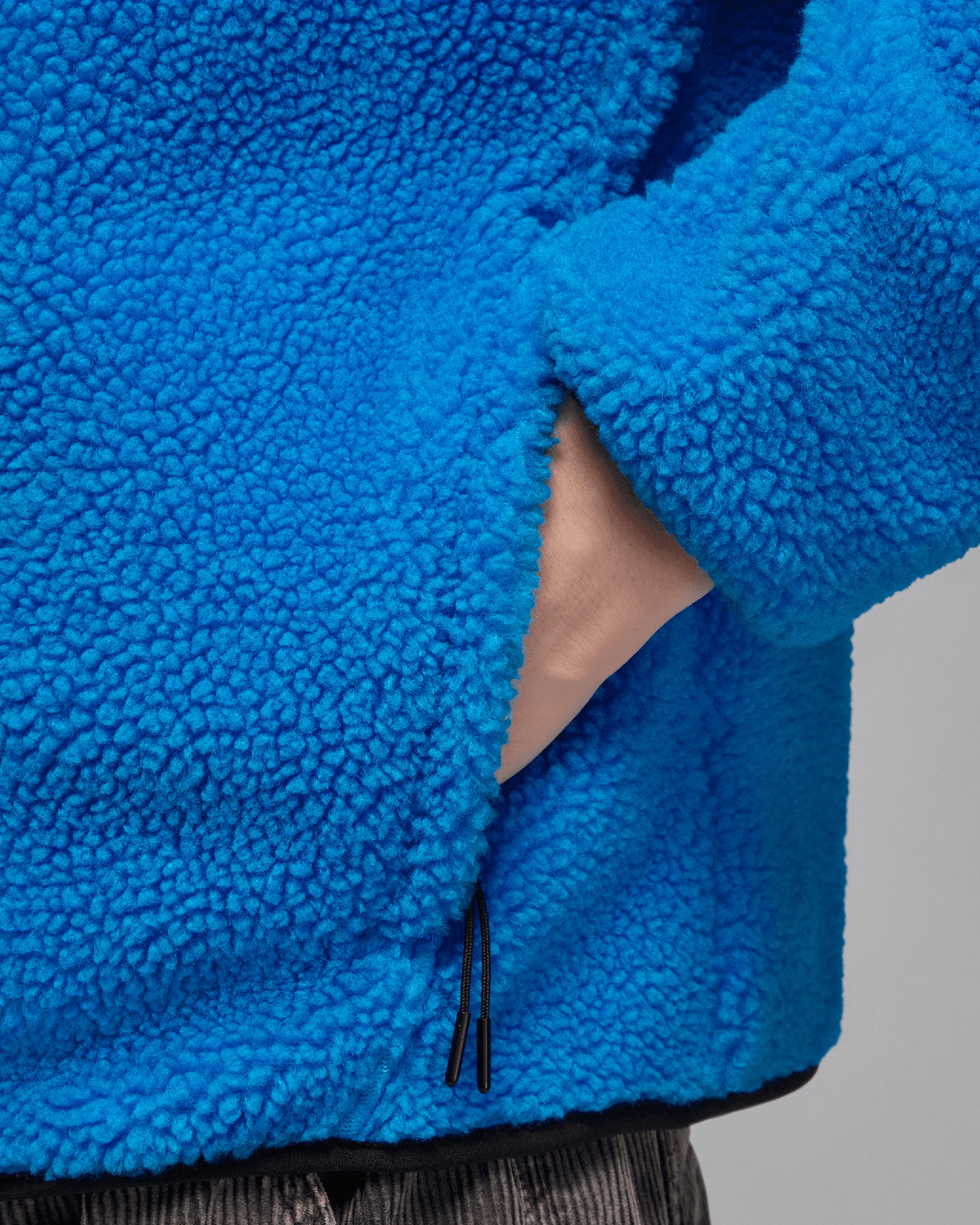 Jackets Coats Jordan Flight Mountainside Faux Fur Relaxed Men's Fleece Jacket - HV0778-406