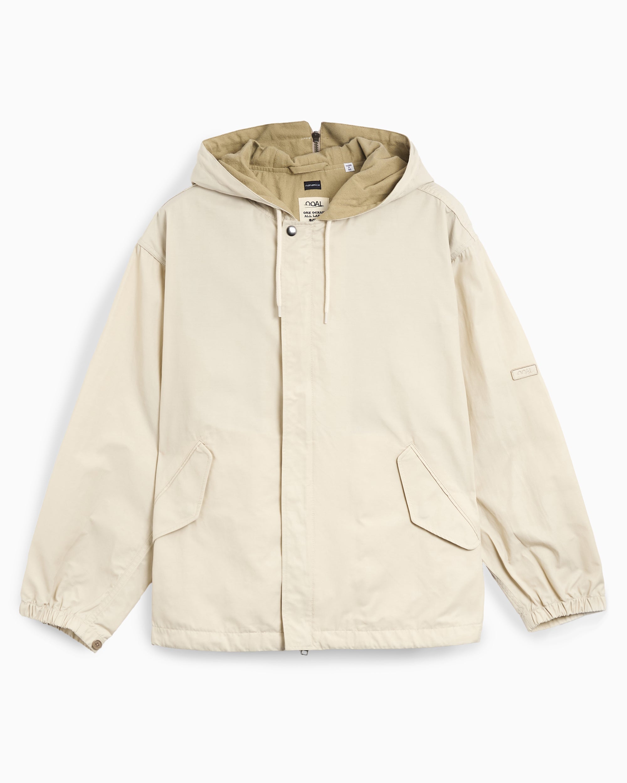 Jackets Coats nanamica Nylon Twill Oversize Men's Rain Jacket - S26SA004E-LB