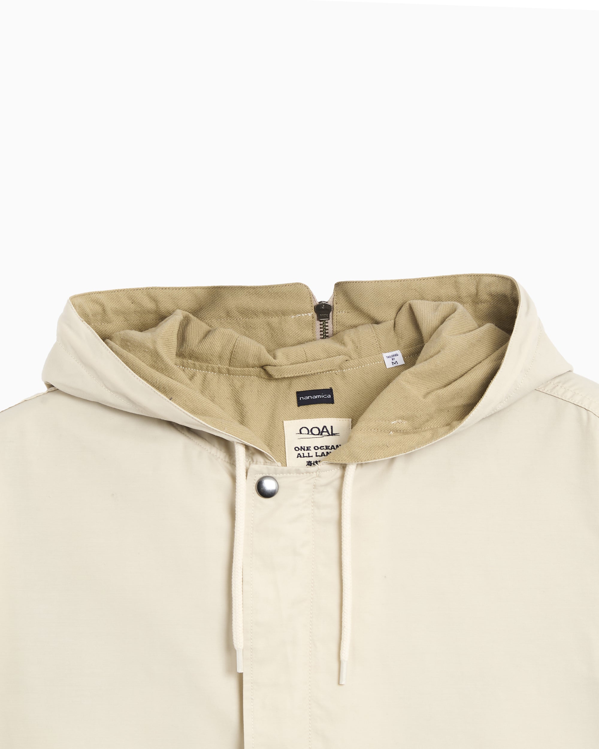 Jackets Coats nanamica Nylon Twill Oversize Men's Rain Jacket - S26SA004E-LB