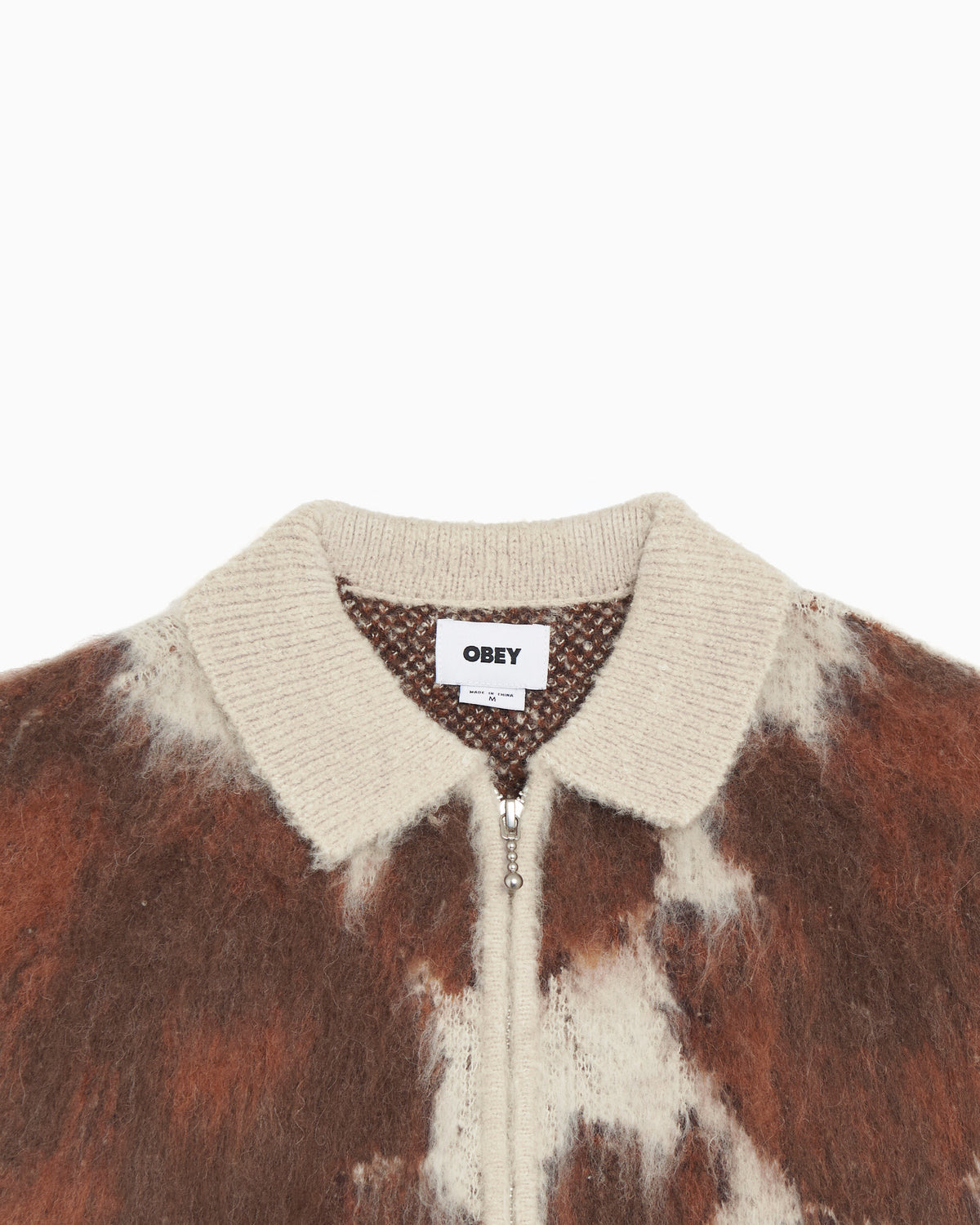 Jackets Coats OBEY Clothing Cow Men's Cardigan - 151010050-COW