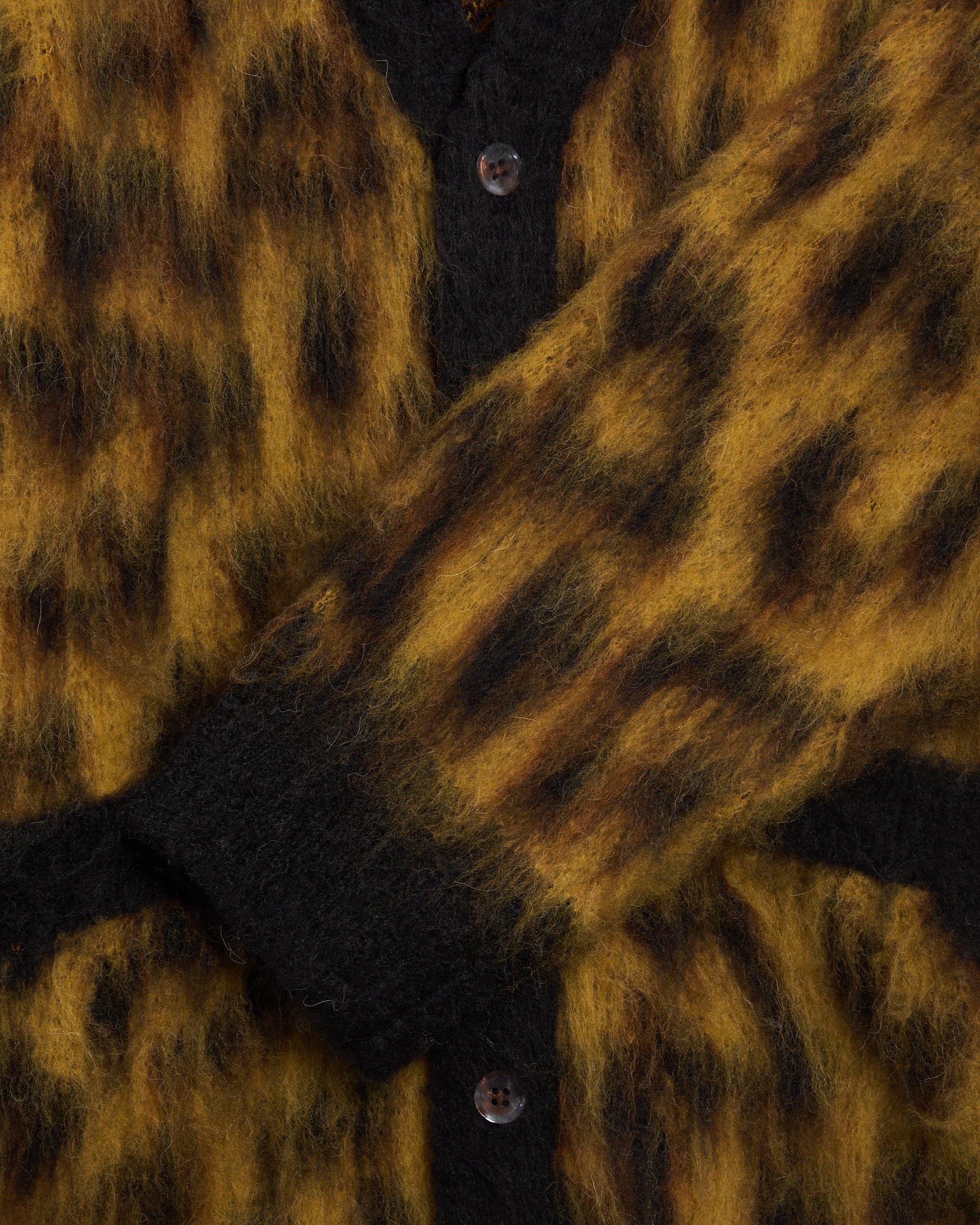 Jackets Coats OBEY Clothing Patron Leopard Men's Cardigan - 151010025-LEO