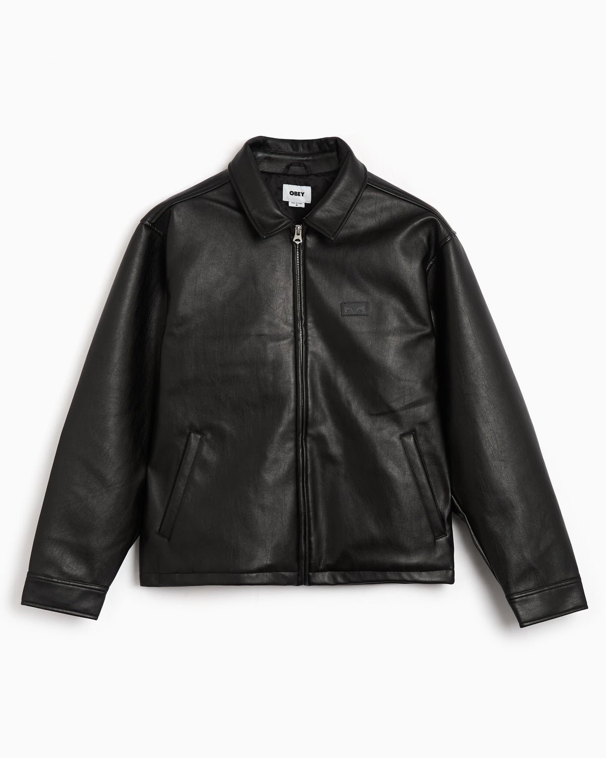Jackets Coats OBEY Clothing Workman Men's Coat - 121800631-BLK