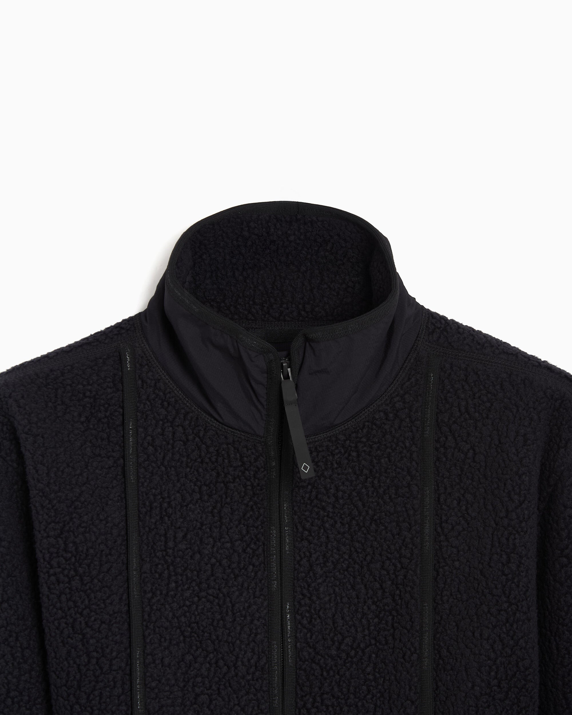 Jackets Coats Pas Normal Studios Off-Race Pile Logo Boxy Unisex Fleece Jacket - MH2005AO-999