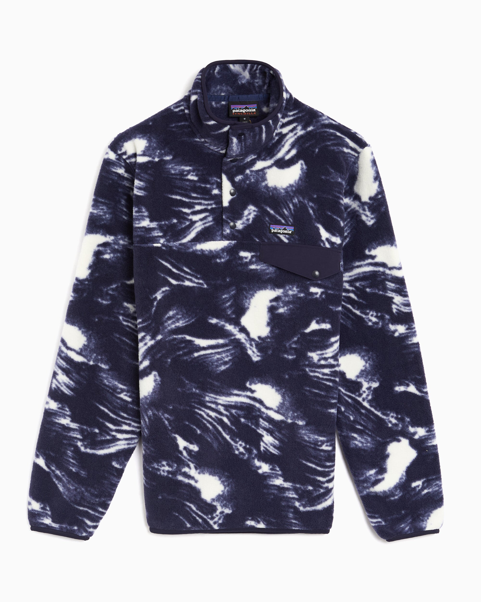 Jackets Coats Patagonia Lightweight Synchilla Snap-T Men's Fleece Jacket - 25551-PBSU