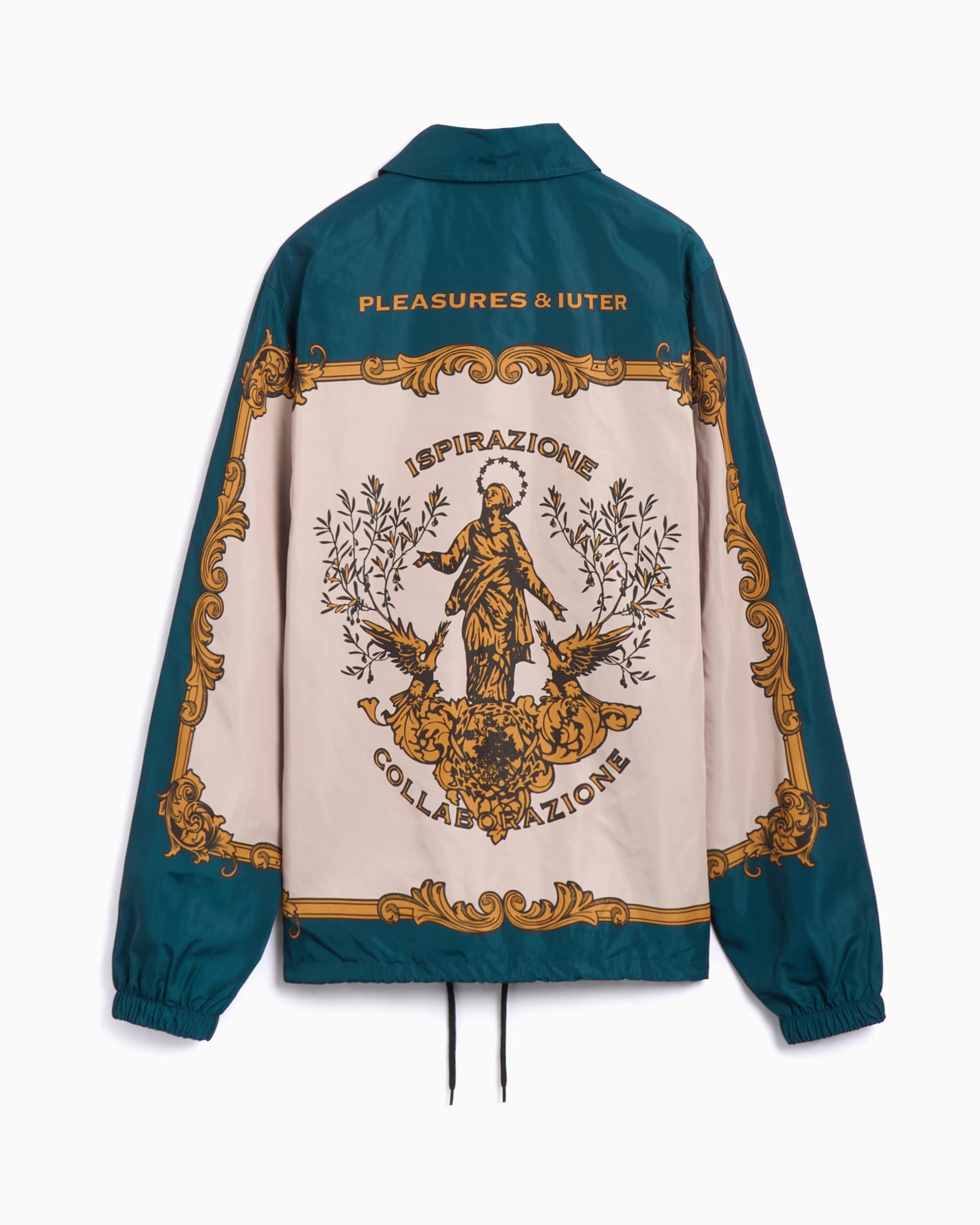 Jackets Coats Pleasures Lorenzo Men's Jacket Men's Light Jacket - P24IU001-GREEN