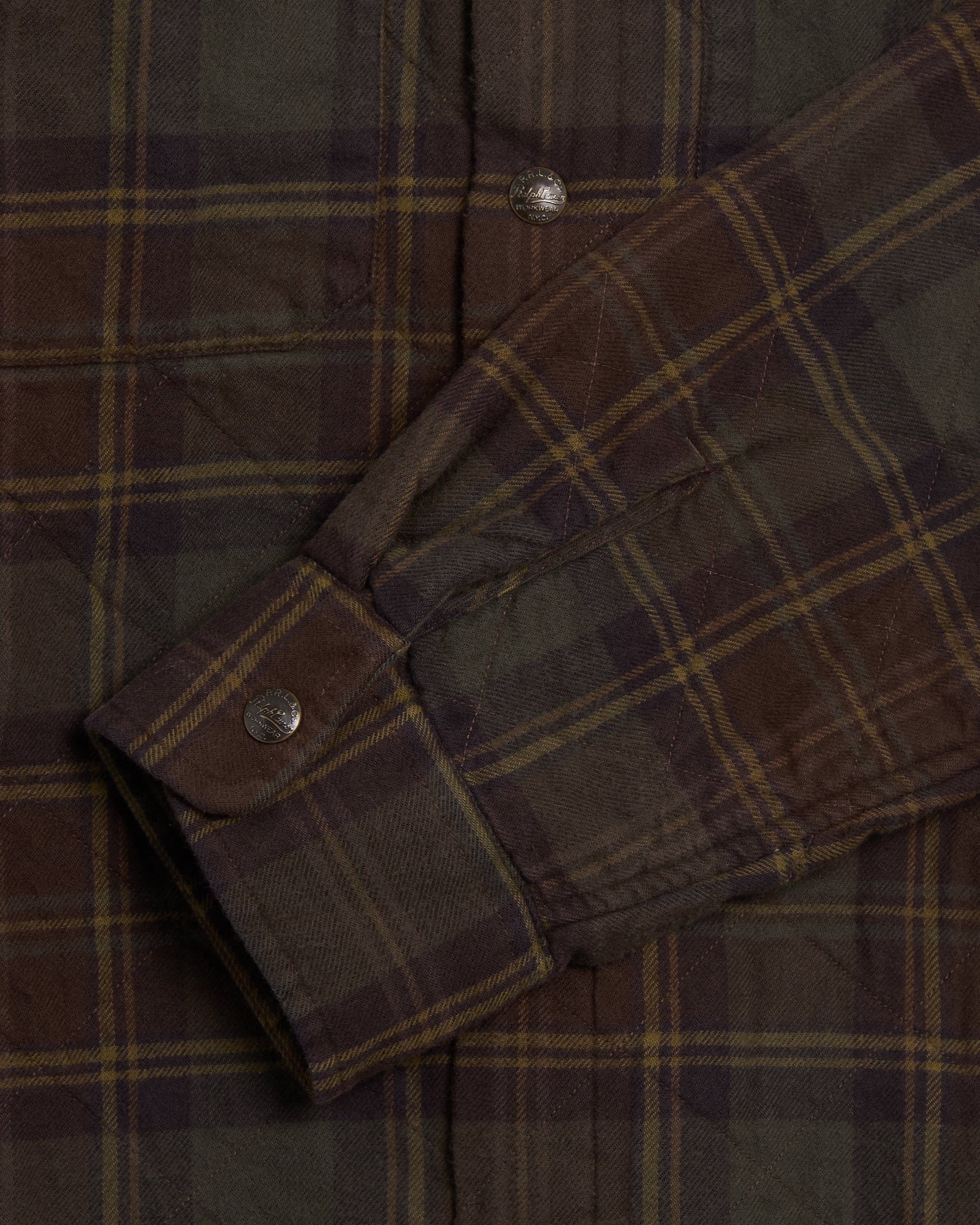 Jackets Coats Polo Ralph Lauren Brushed Flannel Plaid Men's Overshirt - 710979015001