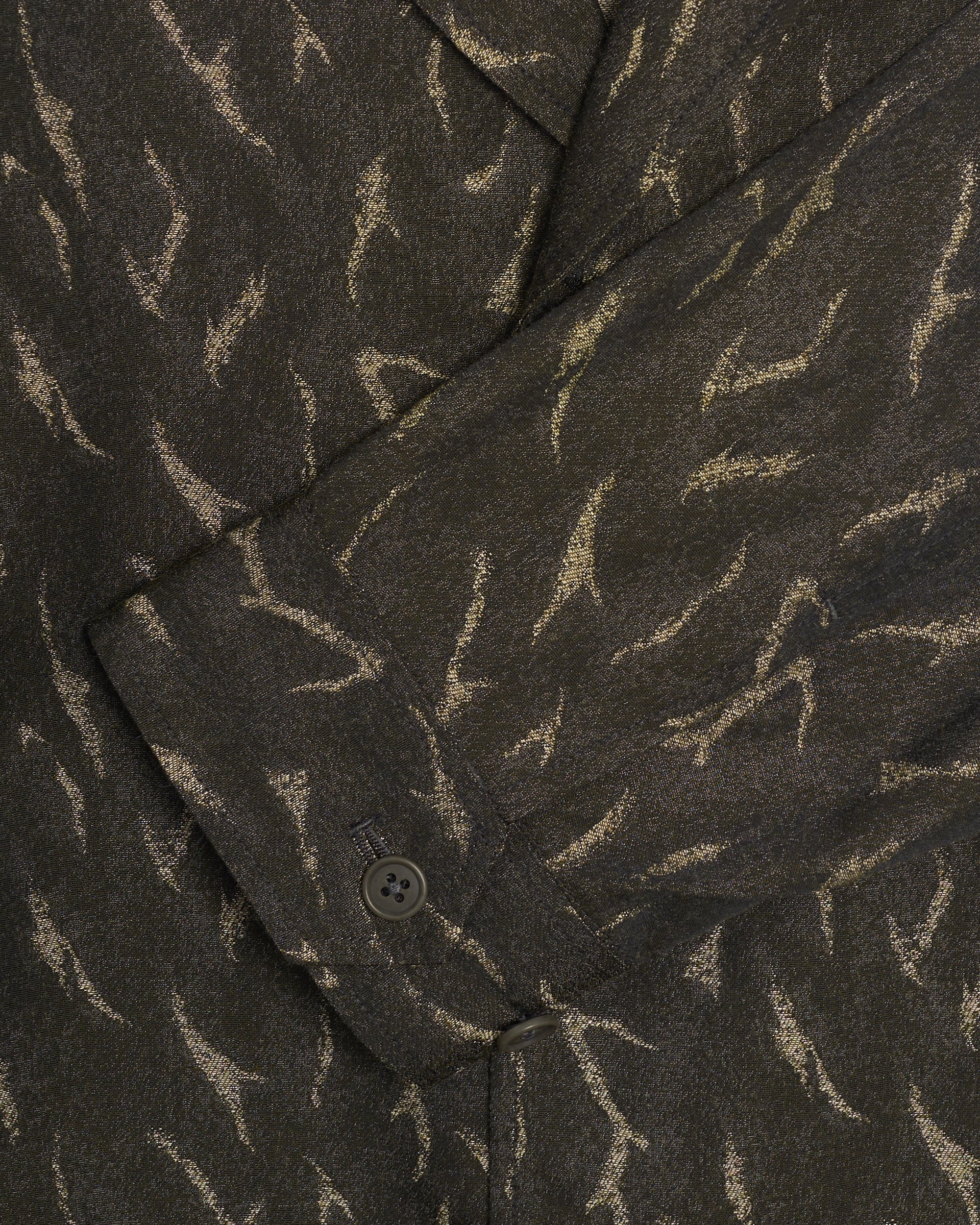 Jackets Coats South2 West8 Pen Camo Jacquard Men's Blazer - QV594-A-Olive