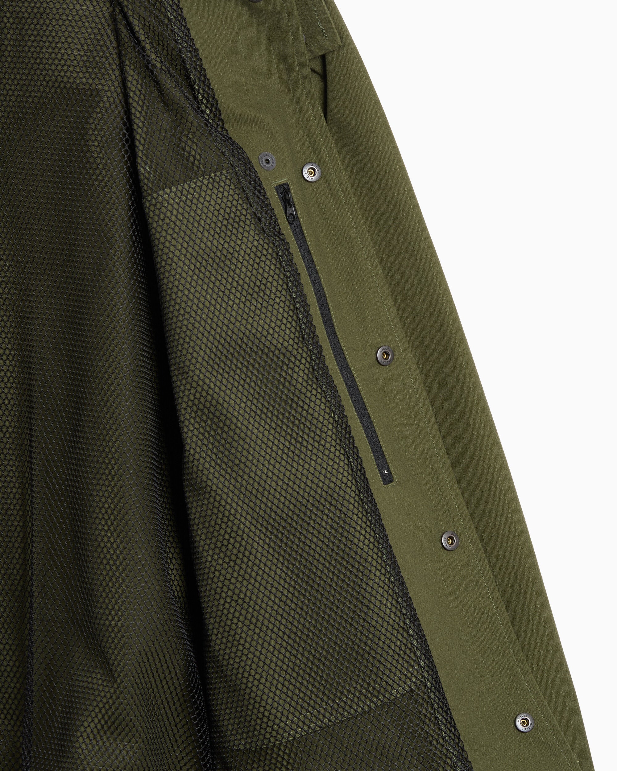 Jackets Coats South2 West8 Tenkara Trout Detachable Relaxed Men's Rain Jacket - SX643-A-Olive