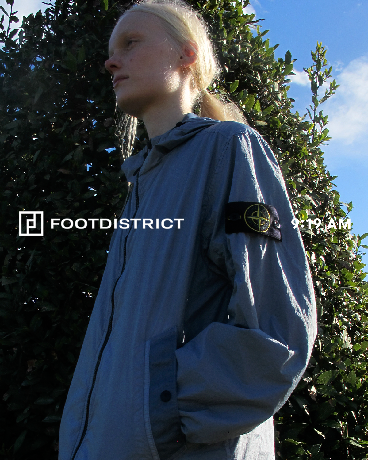 Jackets Coats Stone Island Crinkle Reps NY Men's Windbreaker - L1S154100001-V0024