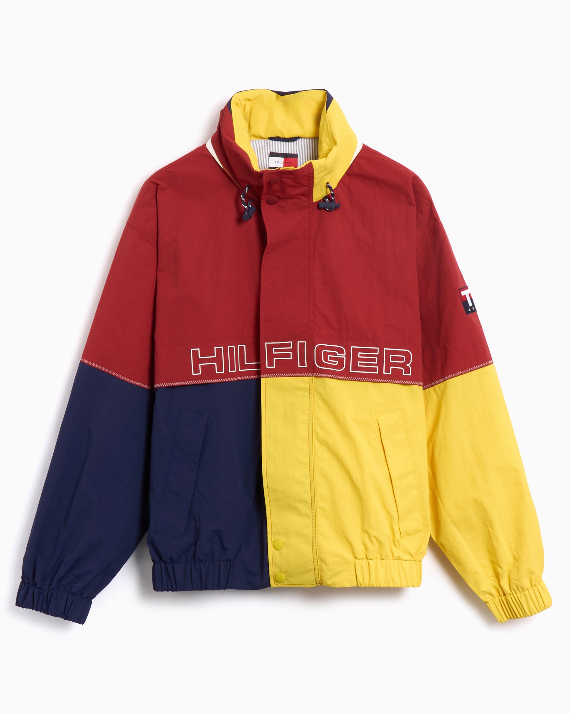 Jackets Coats Tommy Hilfiger Sailing Color Block Regatta Relaxed Men's Rain Jacket - MN0MN00008XMO