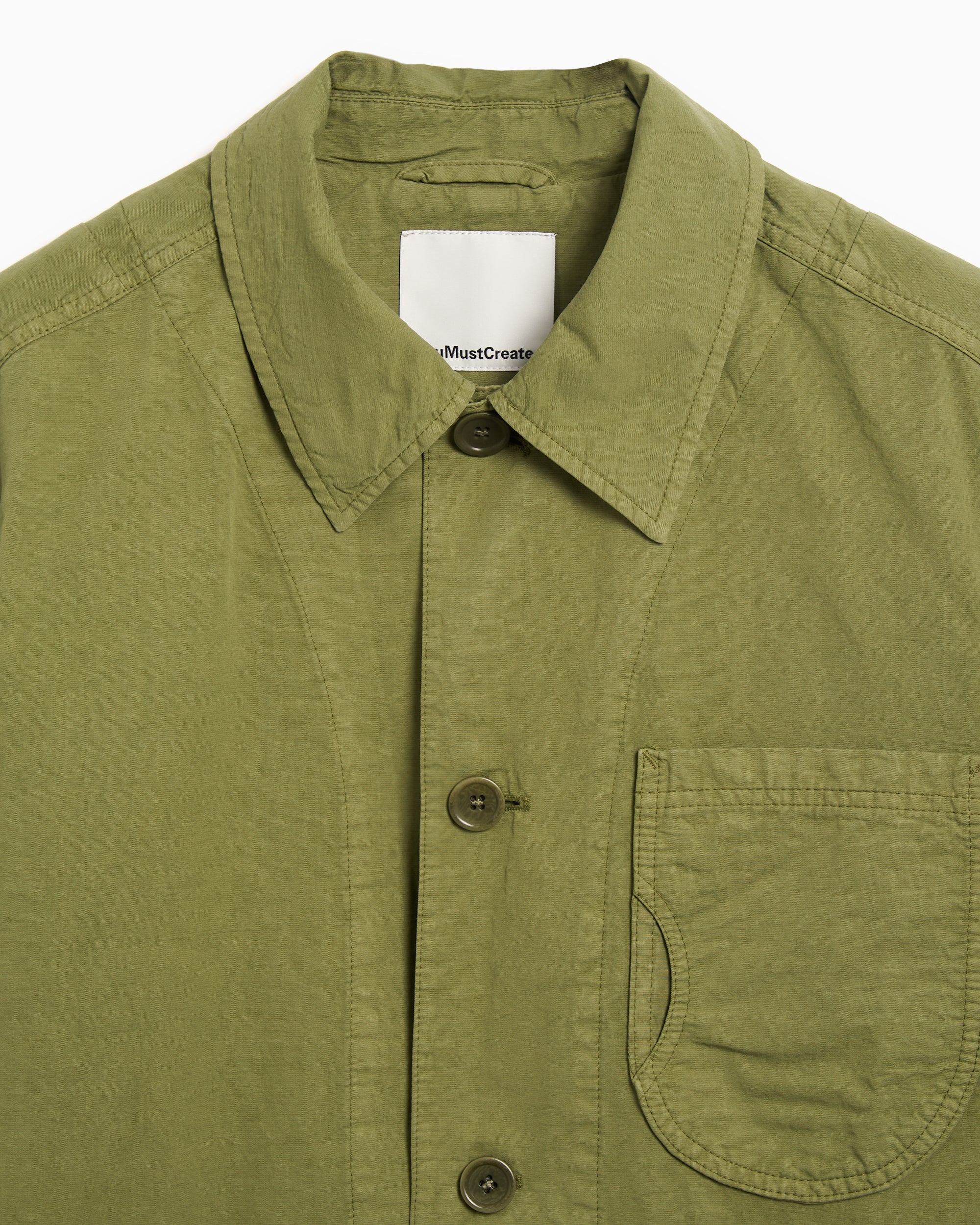 Jackets Coats YMC Construction Men's Light Jacket - P5YMB-GREEN