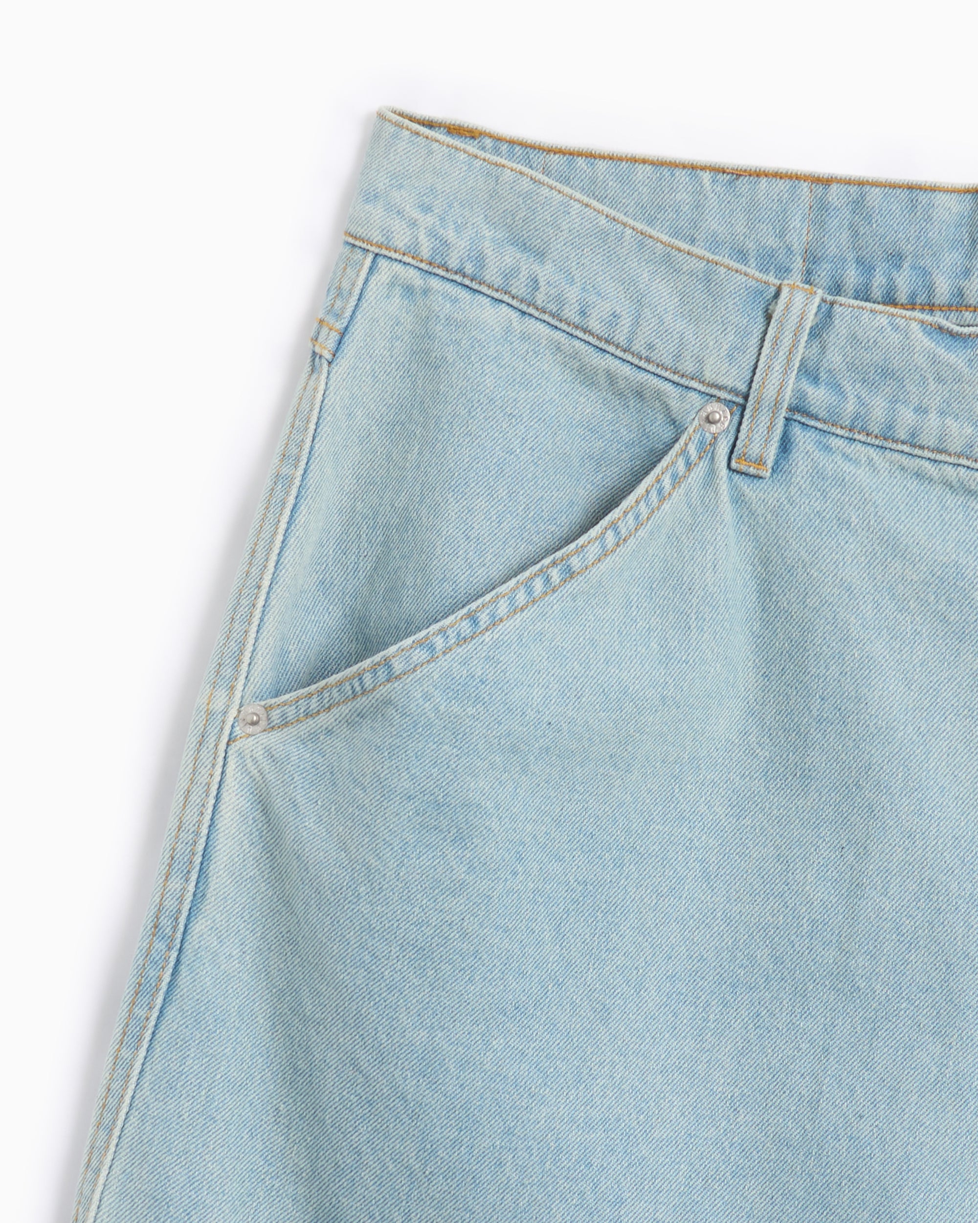 Jeans Pleasures x Shortys Men's Box Logo Carpenter Pants Men's Carpenter Jeans - P24F001-INDIGO