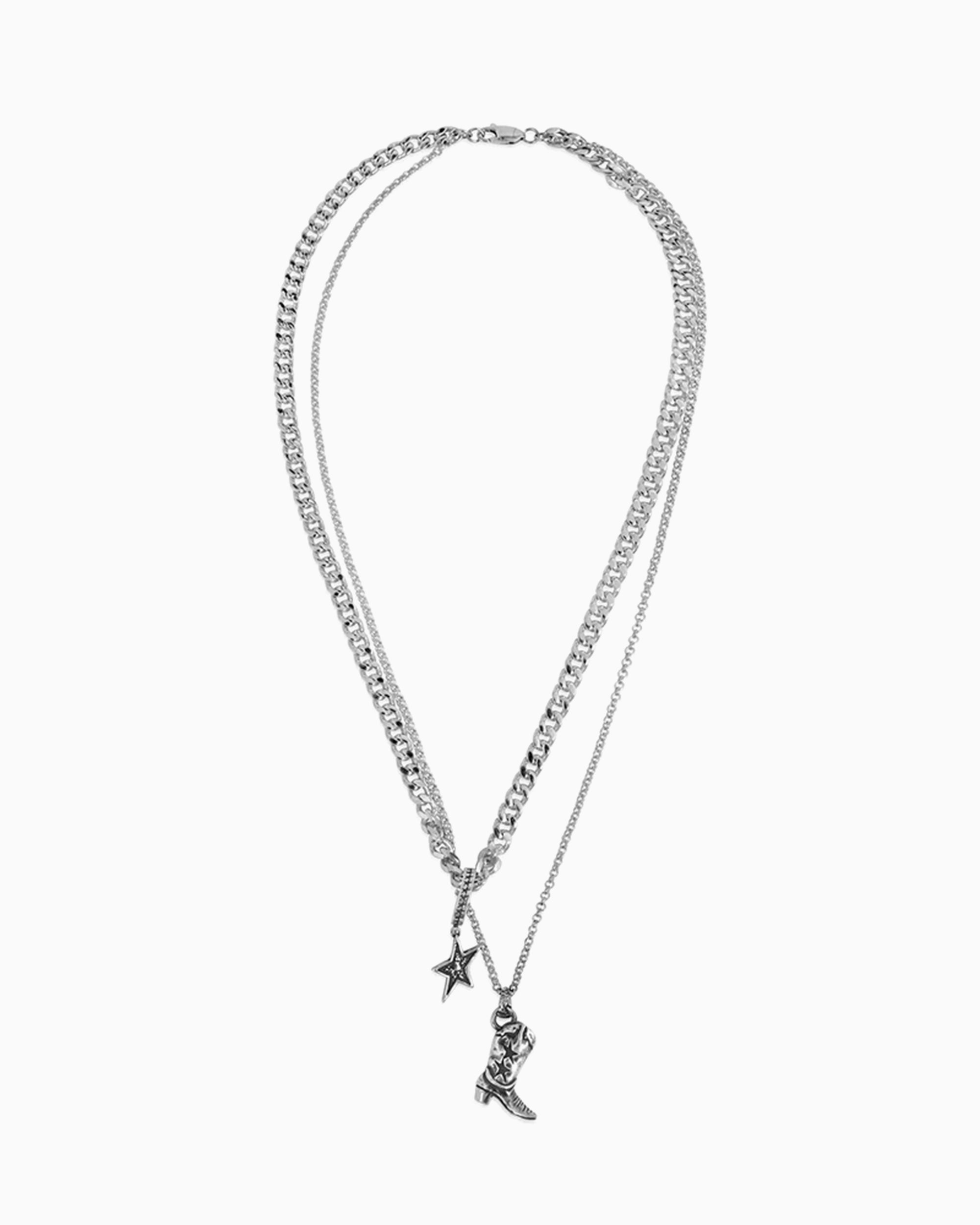 Jewelry TwoJeys Boot Double Unisex Necklace - 306826001
