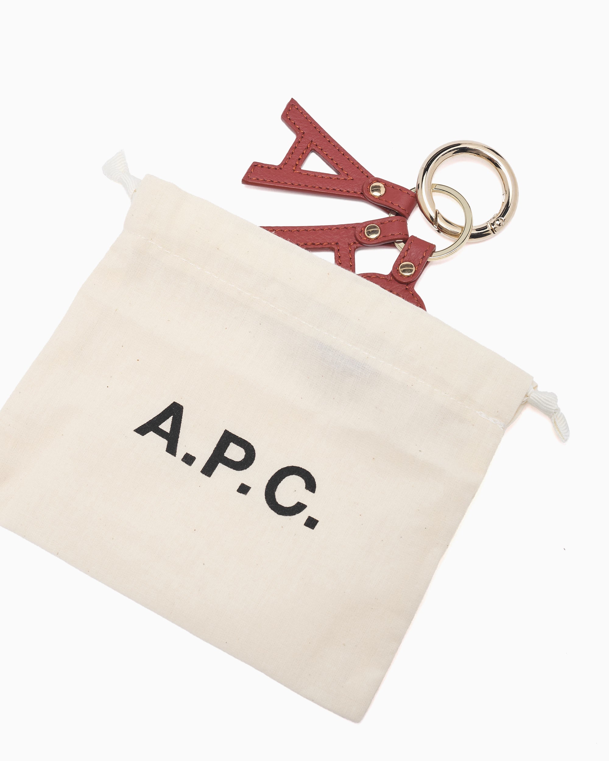 Keychains A.P.C. Lettres Unisex Keychain - PXCBC-F63656-EAS