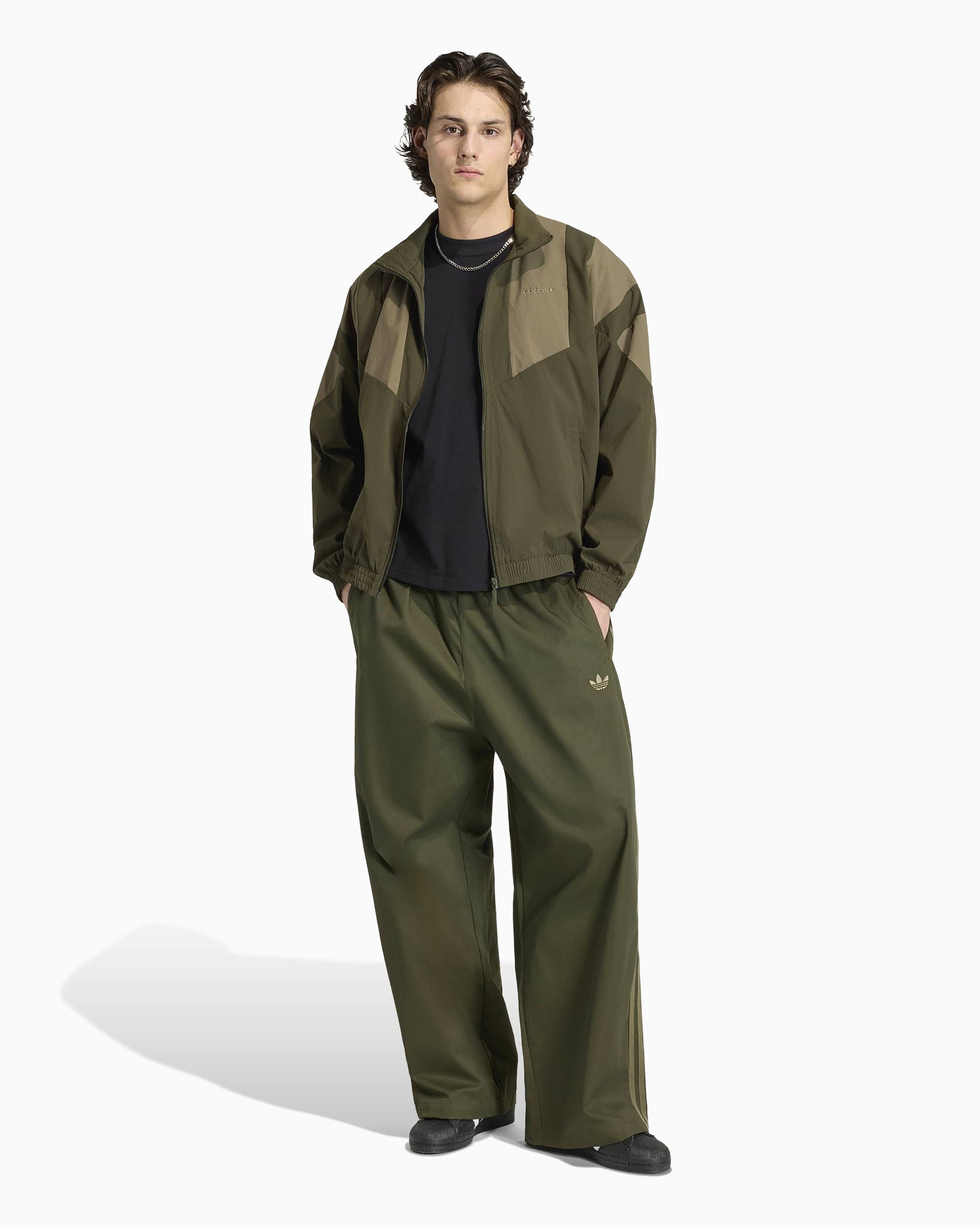 Pants adidas Originals Adicolor Twill Oversize Men's Track Pants - KR1386