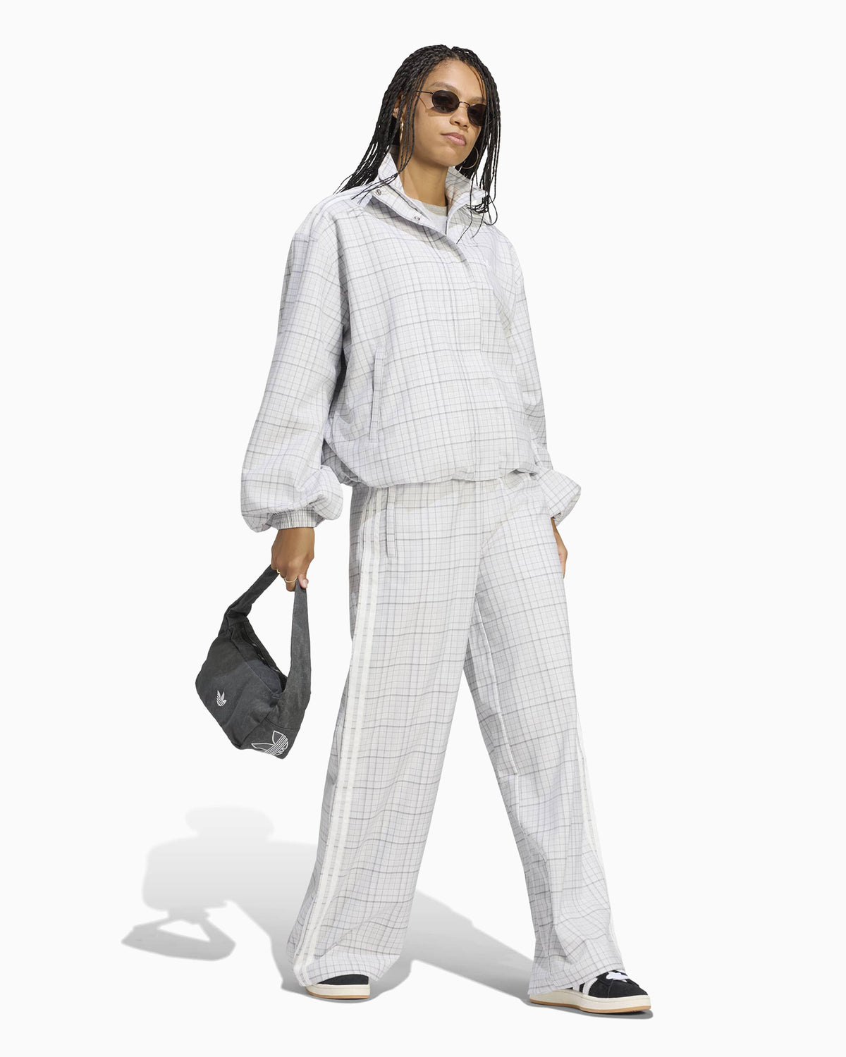 Pants adidas Originals Plaid Relaxed Women's Sweatpants - LG3956